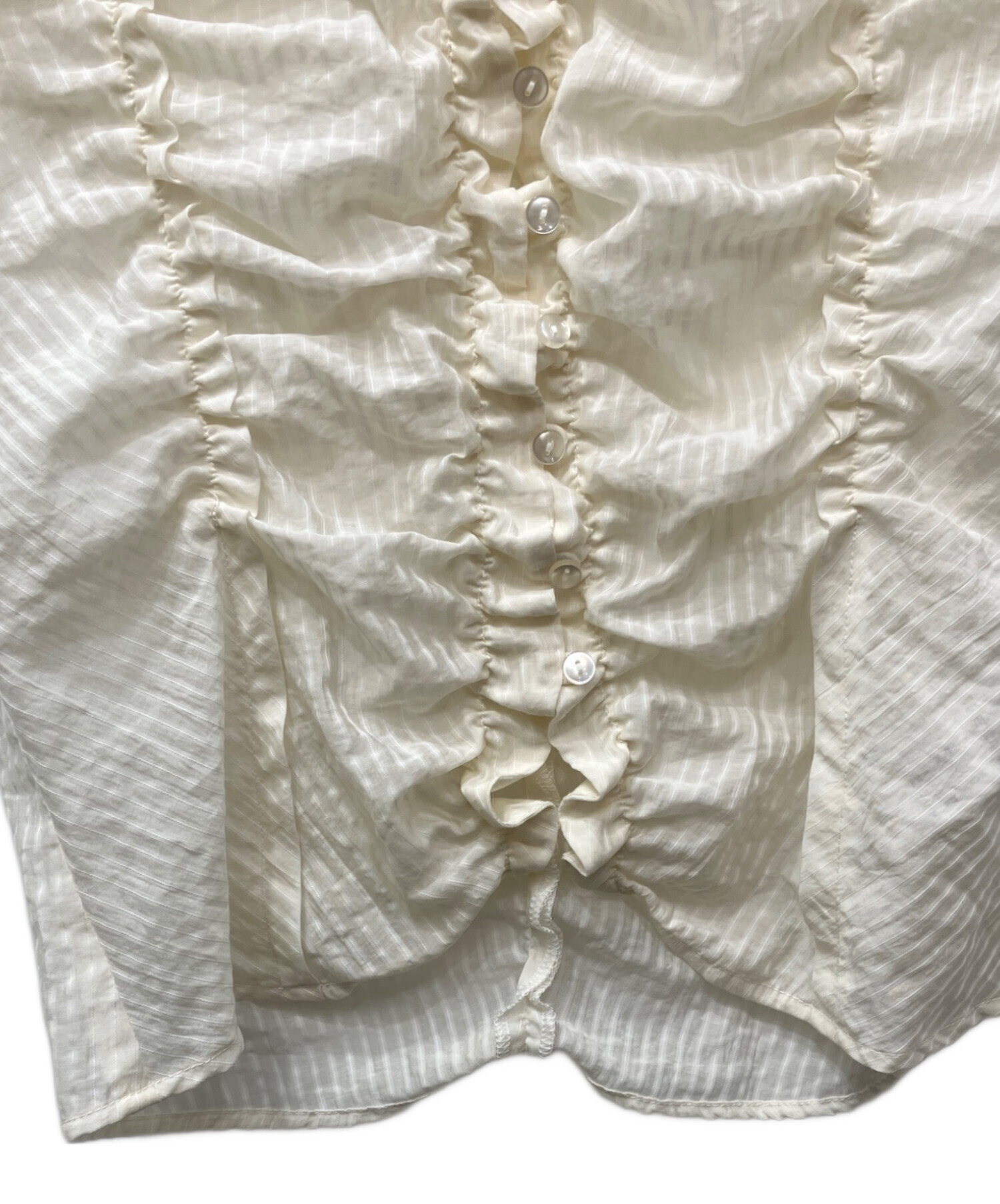 中古・古着通販】JEANASIS (ジーナシス) シアージャガードシャーリング