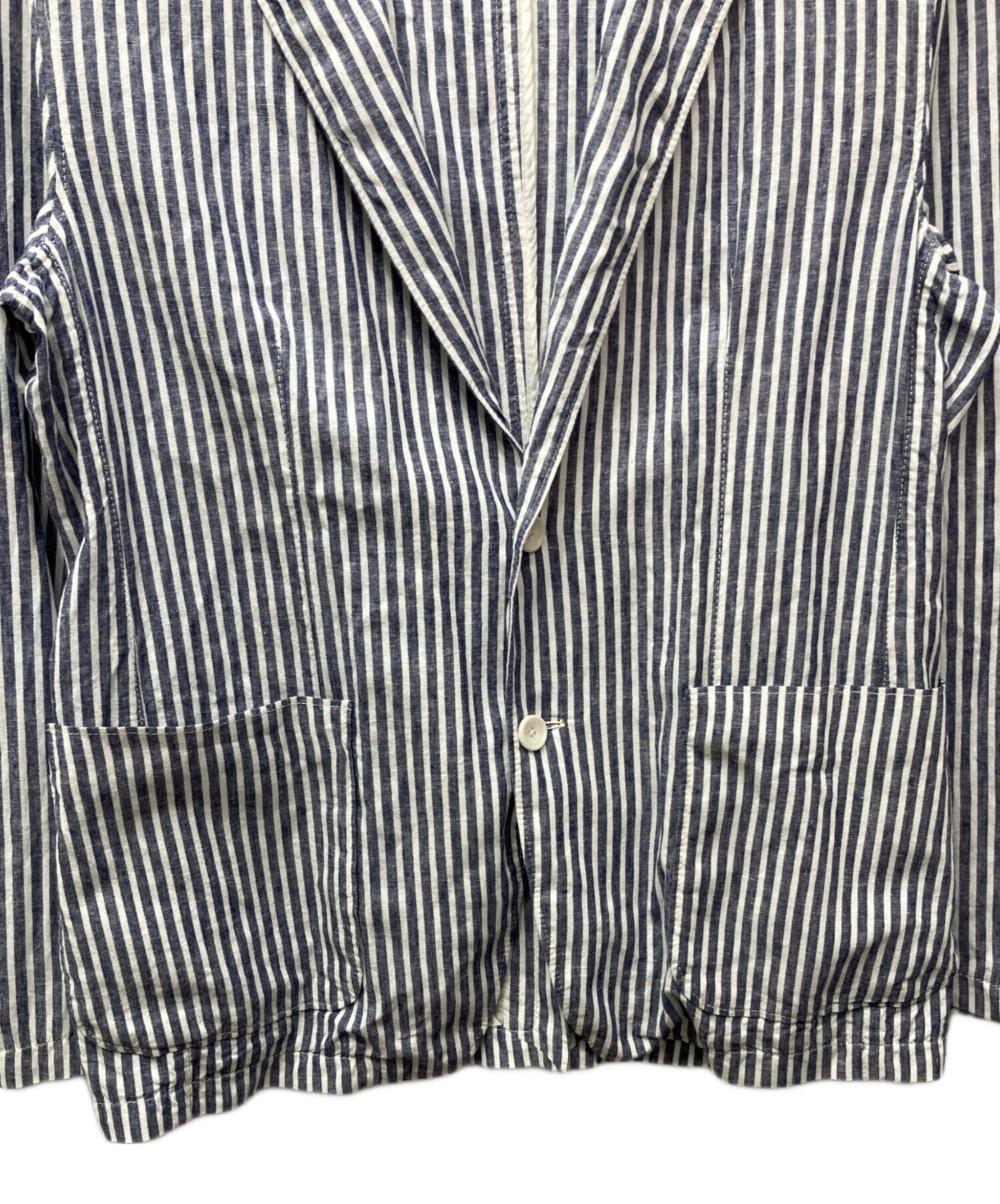 【新品未使用｝タリアトーレ　ストライプ　サマージャケット 中古・古着通販】TAGLIATORE (タリアトーレ) TOMORROW LAND