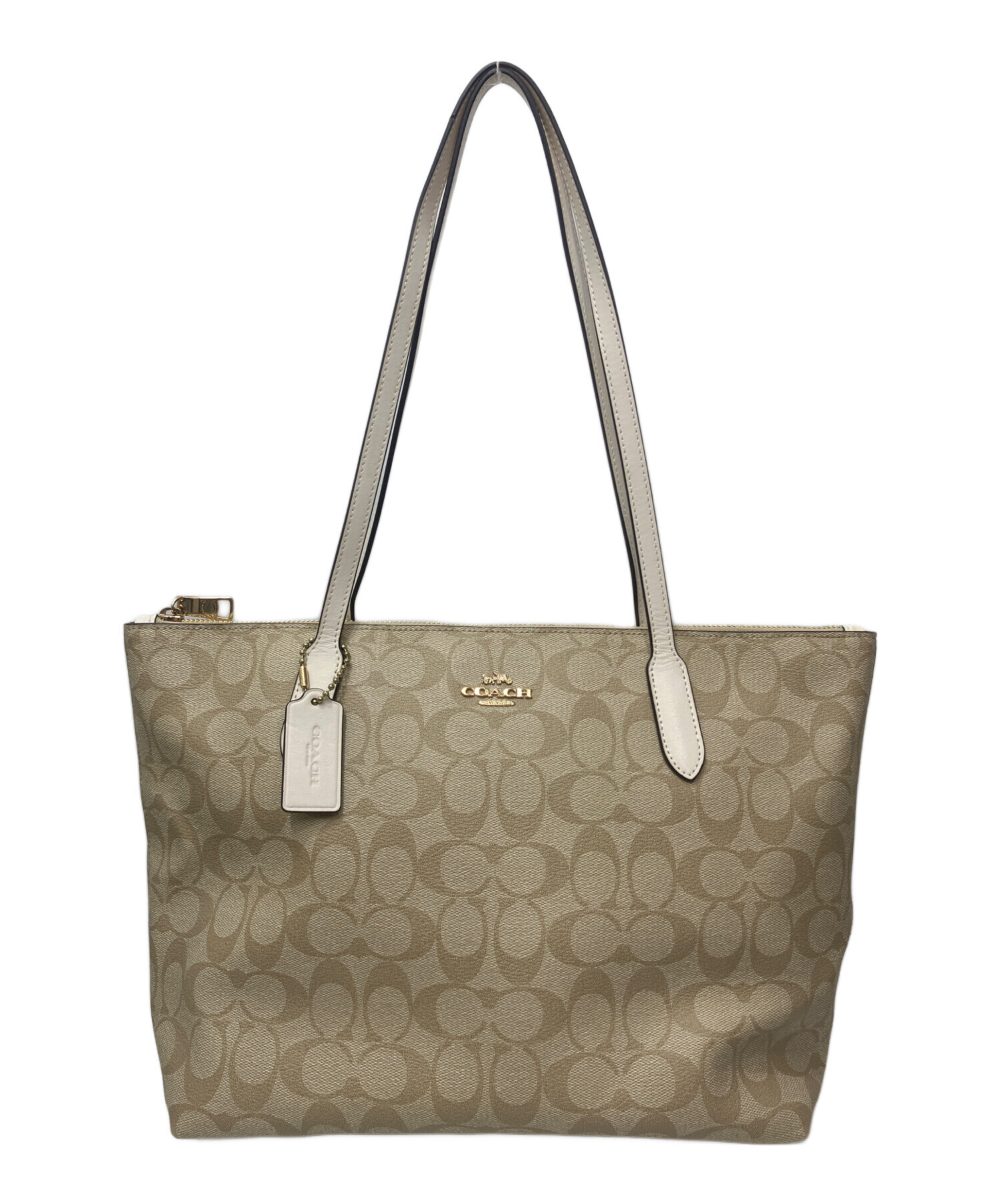 中古・古着通販】COACH (コーチ) シグネチャートートバッグ｜ブランド 