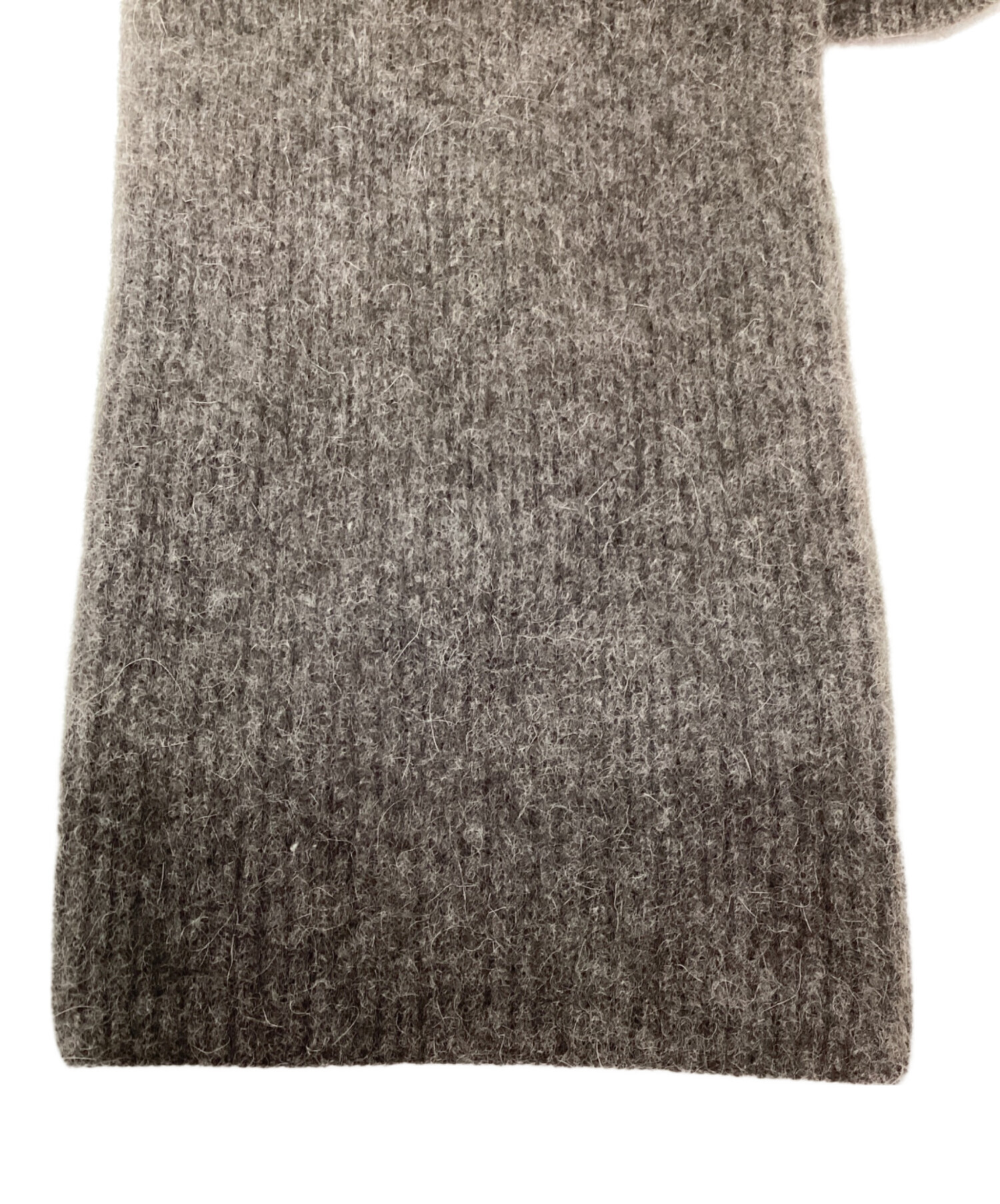 中古・古着通販】BATONER (バトナ―) CASHMERE FOX LONG FINGERLESS
