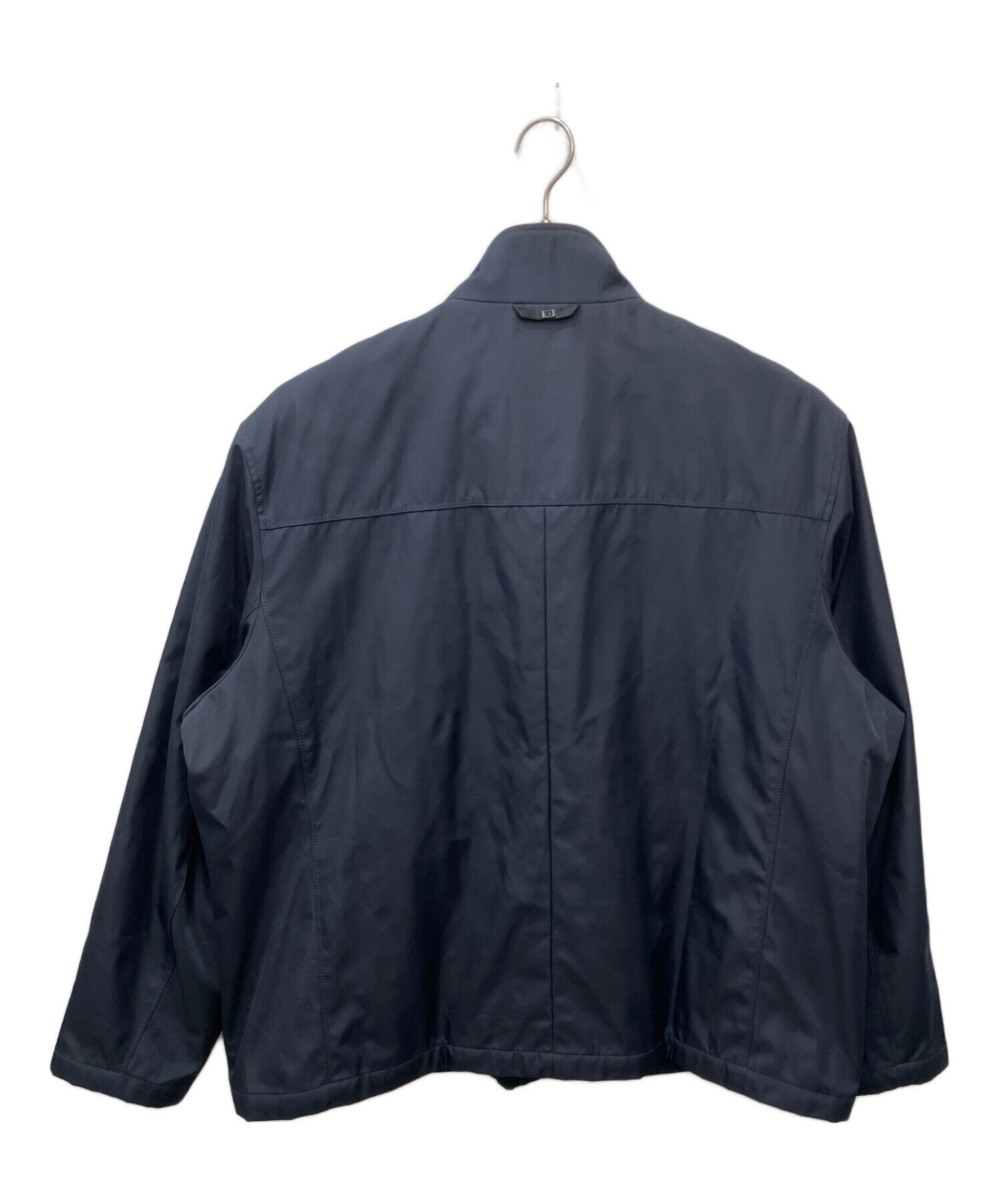 極美品 カルバンクライン シアサッカー ジャケット ネイビー XL 中古・古着通販】Calvin Klein (カルバンクライン) ナイロンジャケット