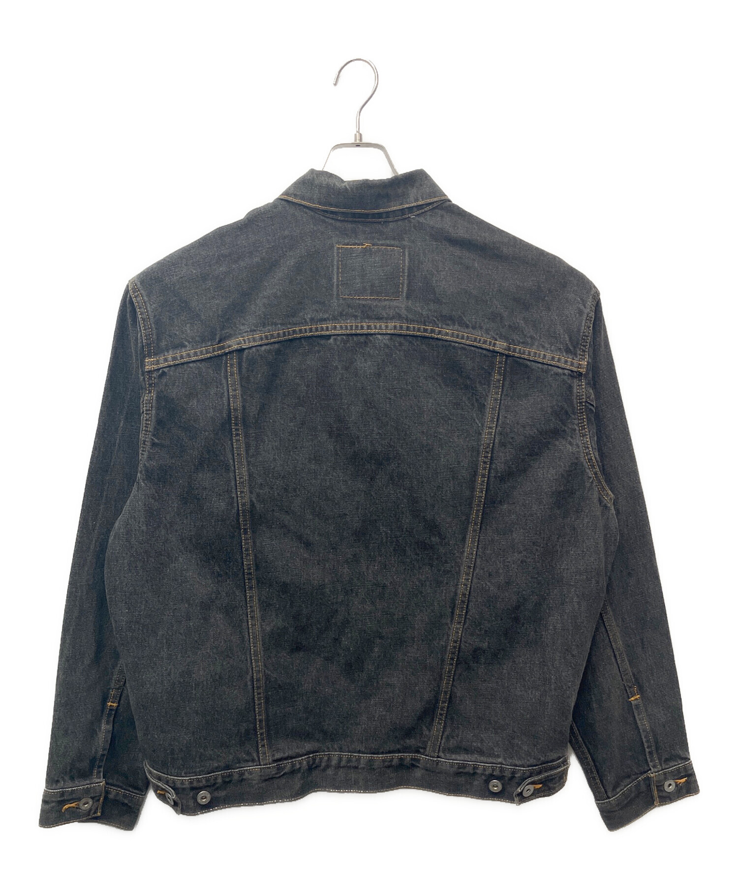 中古・古着通販】LEVI'S (リーバイス) ブラックデニムトラッカー