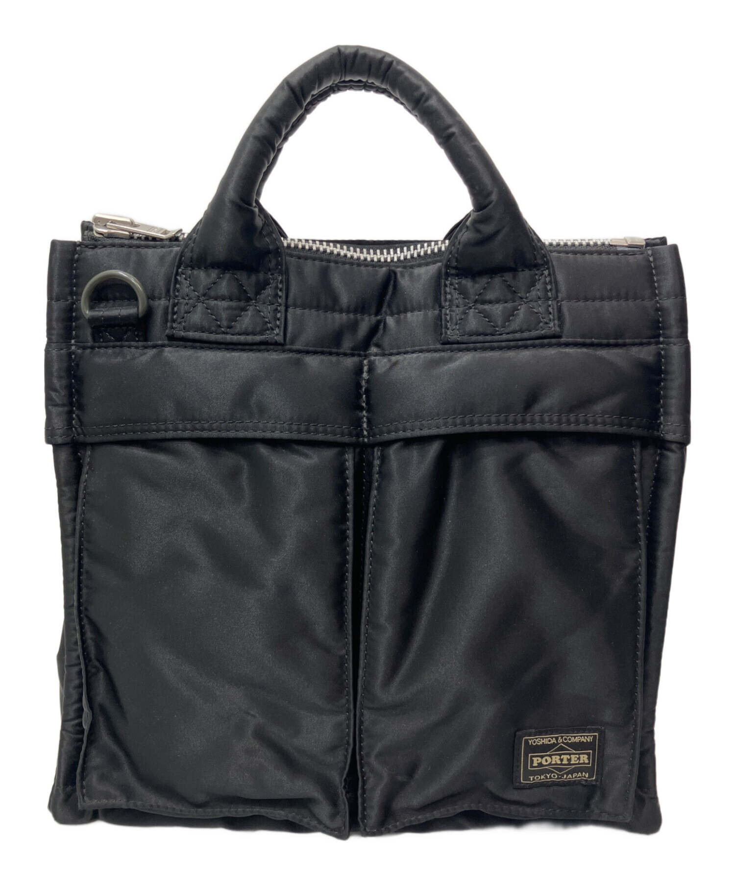 中古・古着通販】PORTER (ポーター) SQUARE TOTE BAG / 2wayスクエア