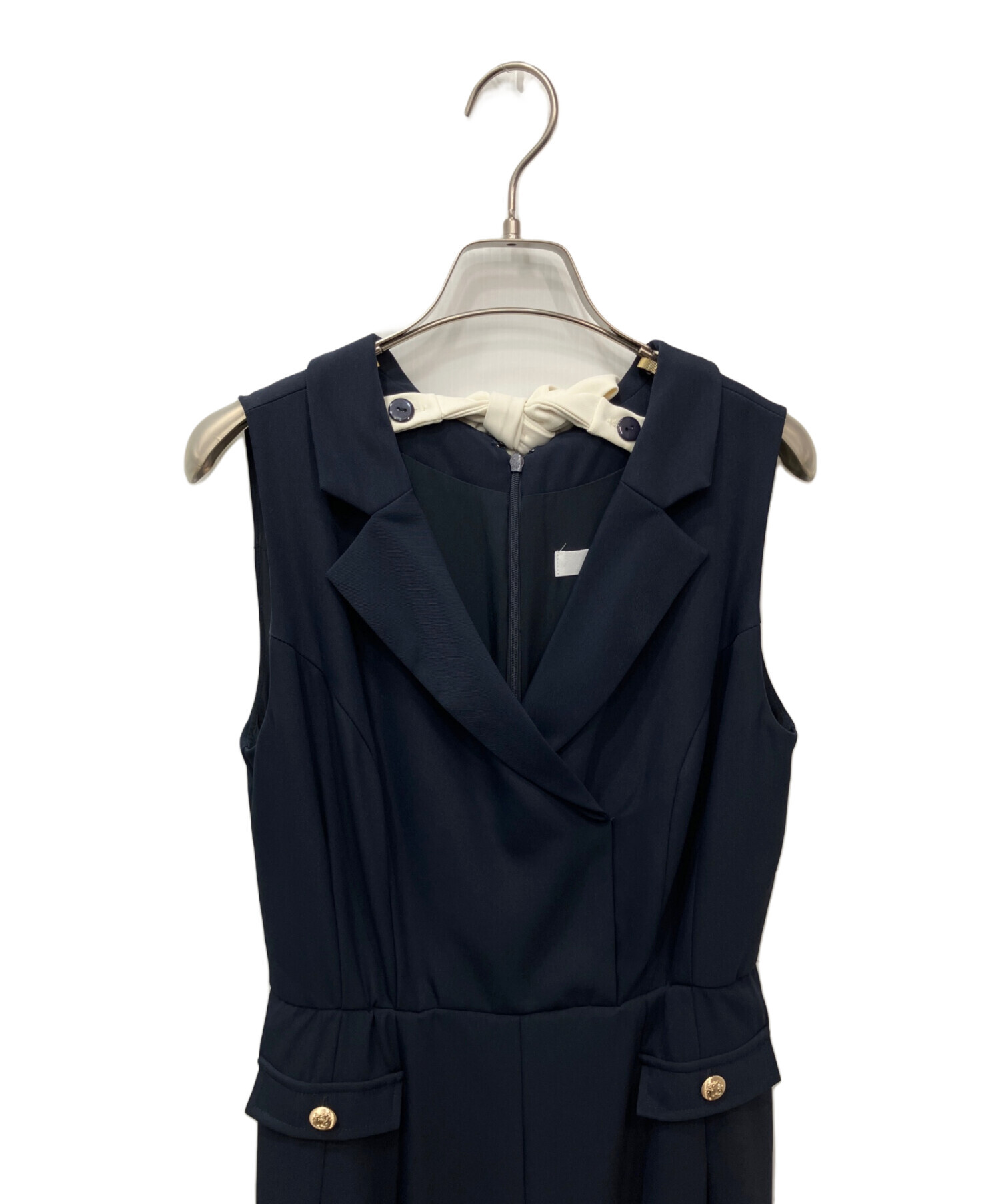 中古・古着通販】Her lip to (ハーリップトゥ) Louvre Ribbon Jumpsuit