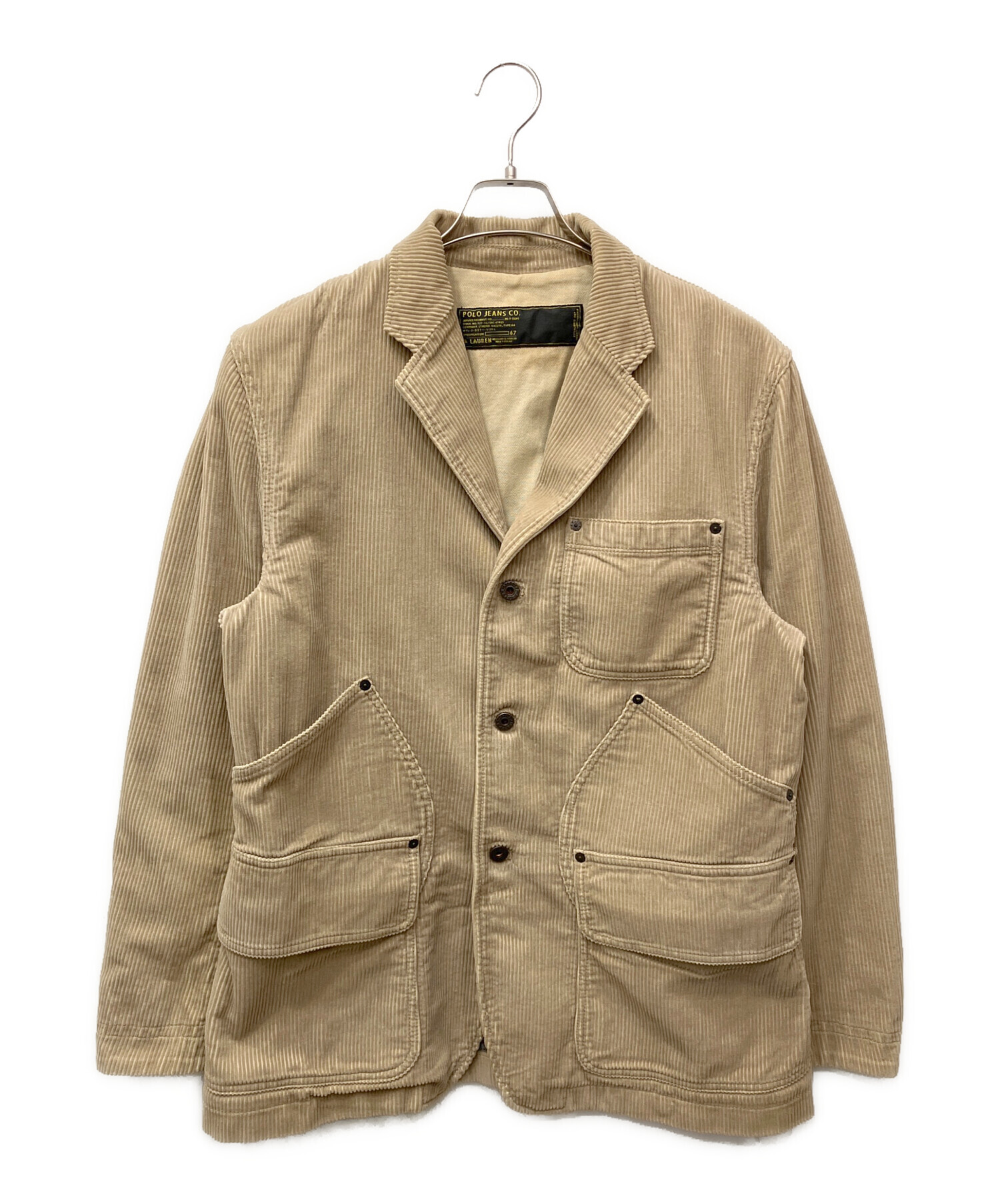 中古・古着通販】POLO JEANS (ポロジーンズ) 太畝コーデュロイ 