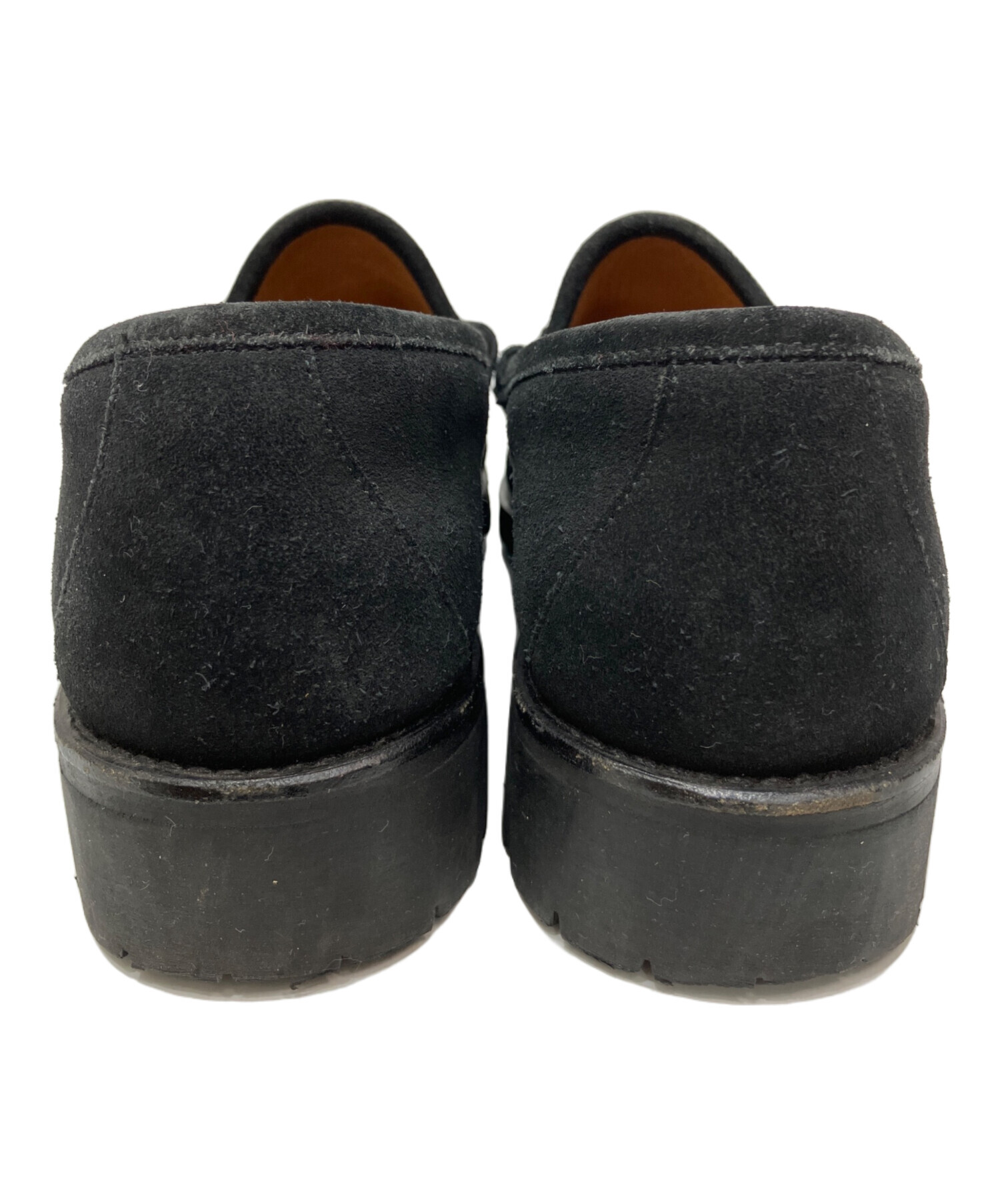 中古・古着通販】GUCCI (グッチ) ホースビットスウェードローファー