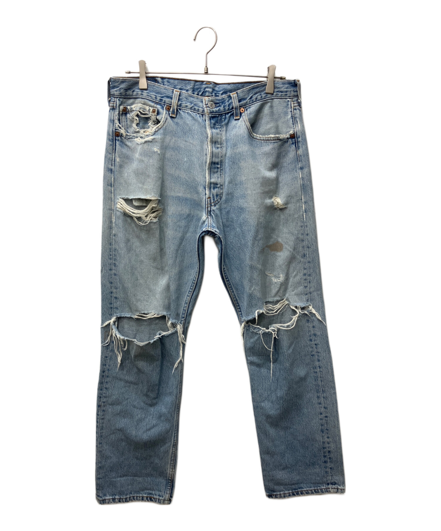 中古・古着通販】LEVI'S (リーバイス) 90's 501ダメージデニムパンツ