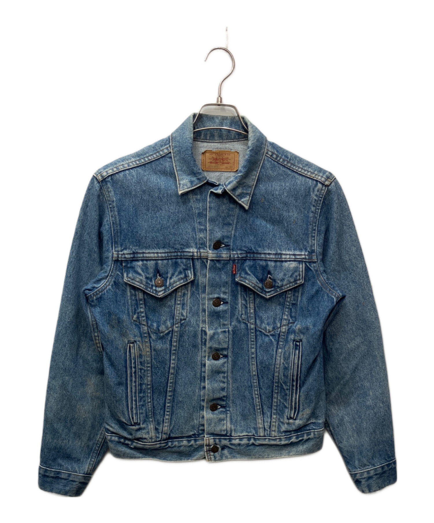 中古・古着通販】LEVI'S (リーバイス) デニムジャケット スカイブルー