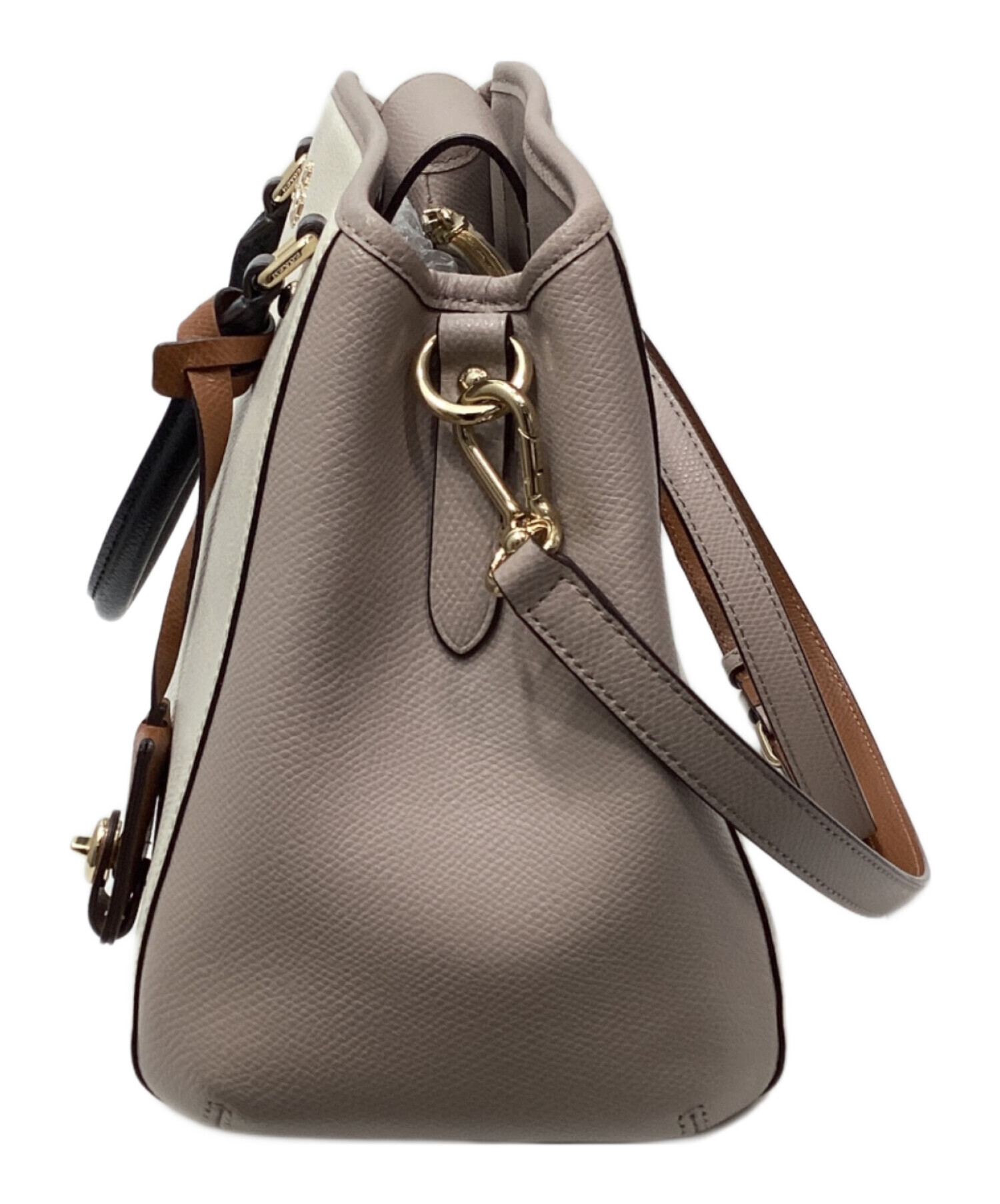 中古・古着通販】COACH (コーチ) マーゴット レザー2wayハンドバッグ