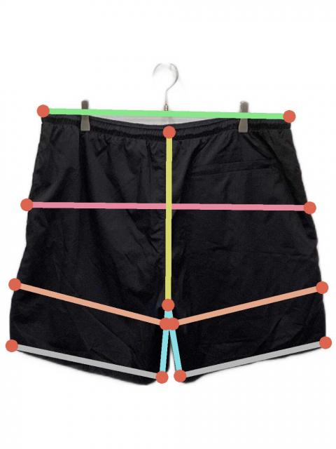 中古・古着通販】KITH (キス) ハーフパンツ ブラック サイズ:XXL