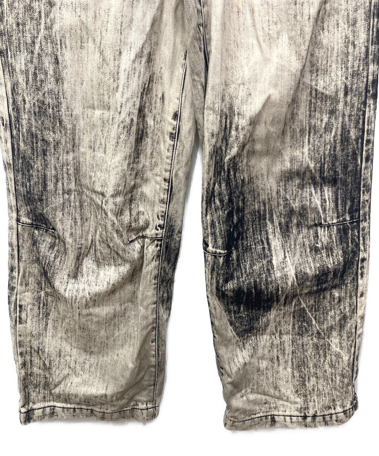 JADED LONDON ダメージ デニム バミューダパンツ 中古・古着通販】Jaded London (ジェイデッドロンドン) デニムパンツ