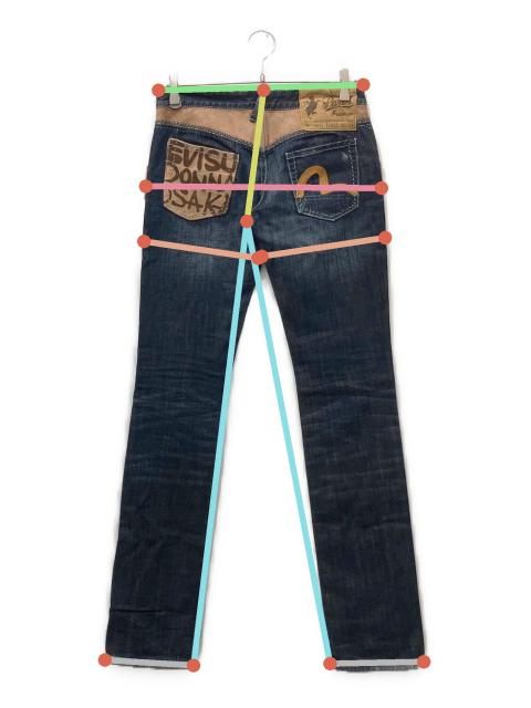 中古・古着通販】EVISU PARIS (エヴィス パリス) レザーパッチカモメ