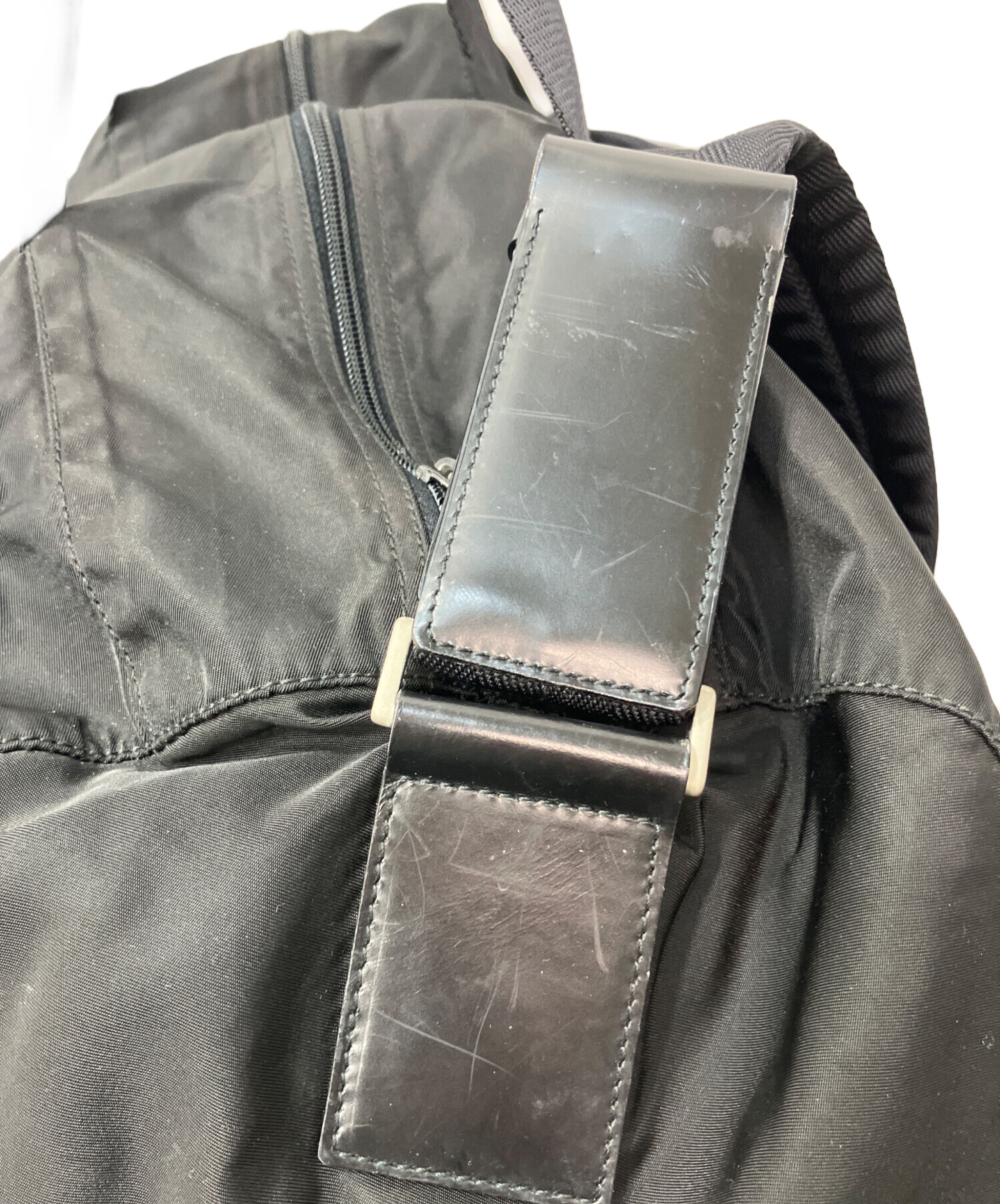 中古・古着通販】PRADA (プラダ) 2wayナイロンボストンバッグ ブラック