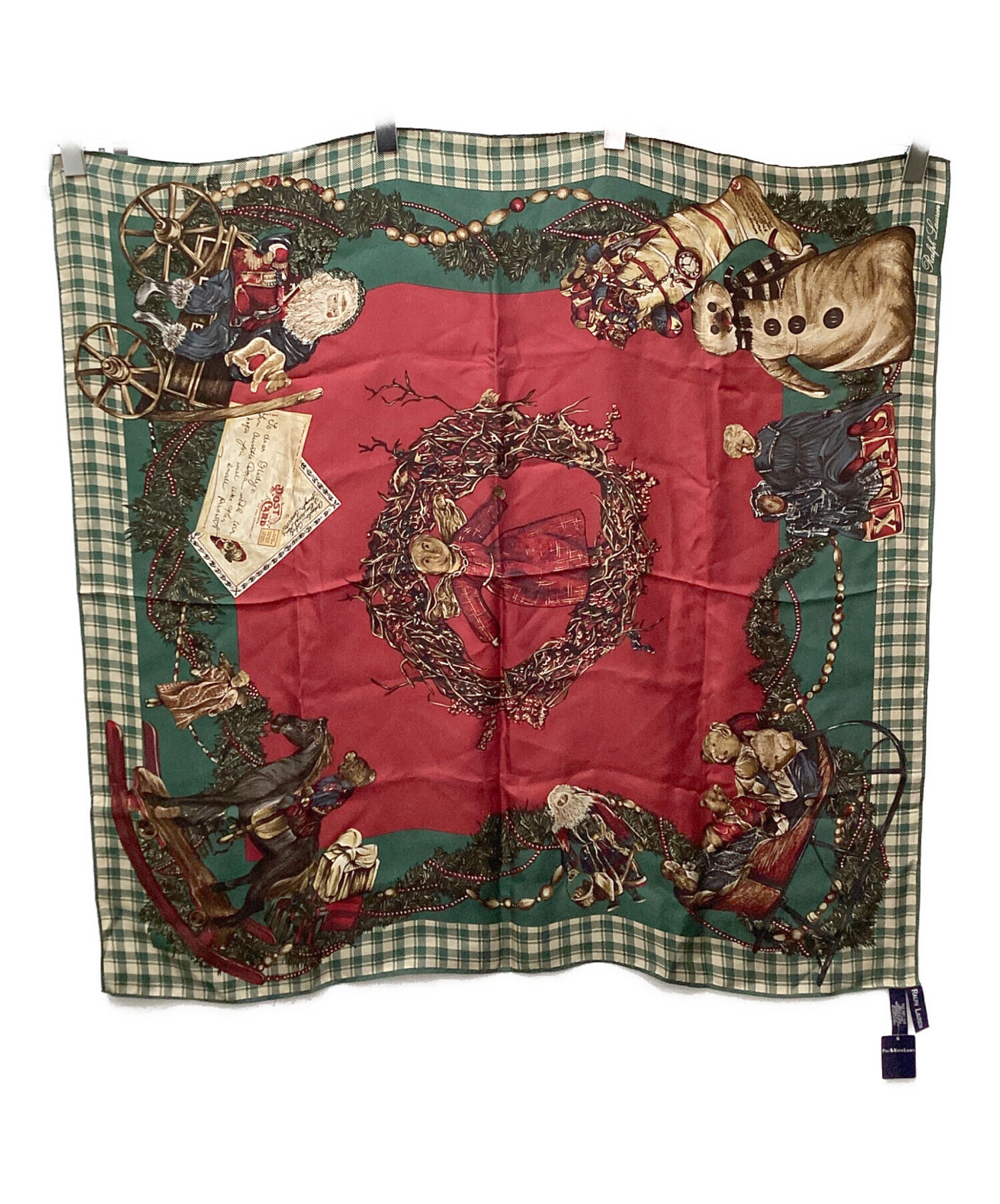 中古・古着通販】RALPH LAUREN (ラルフローレン) シルクスカーフ
