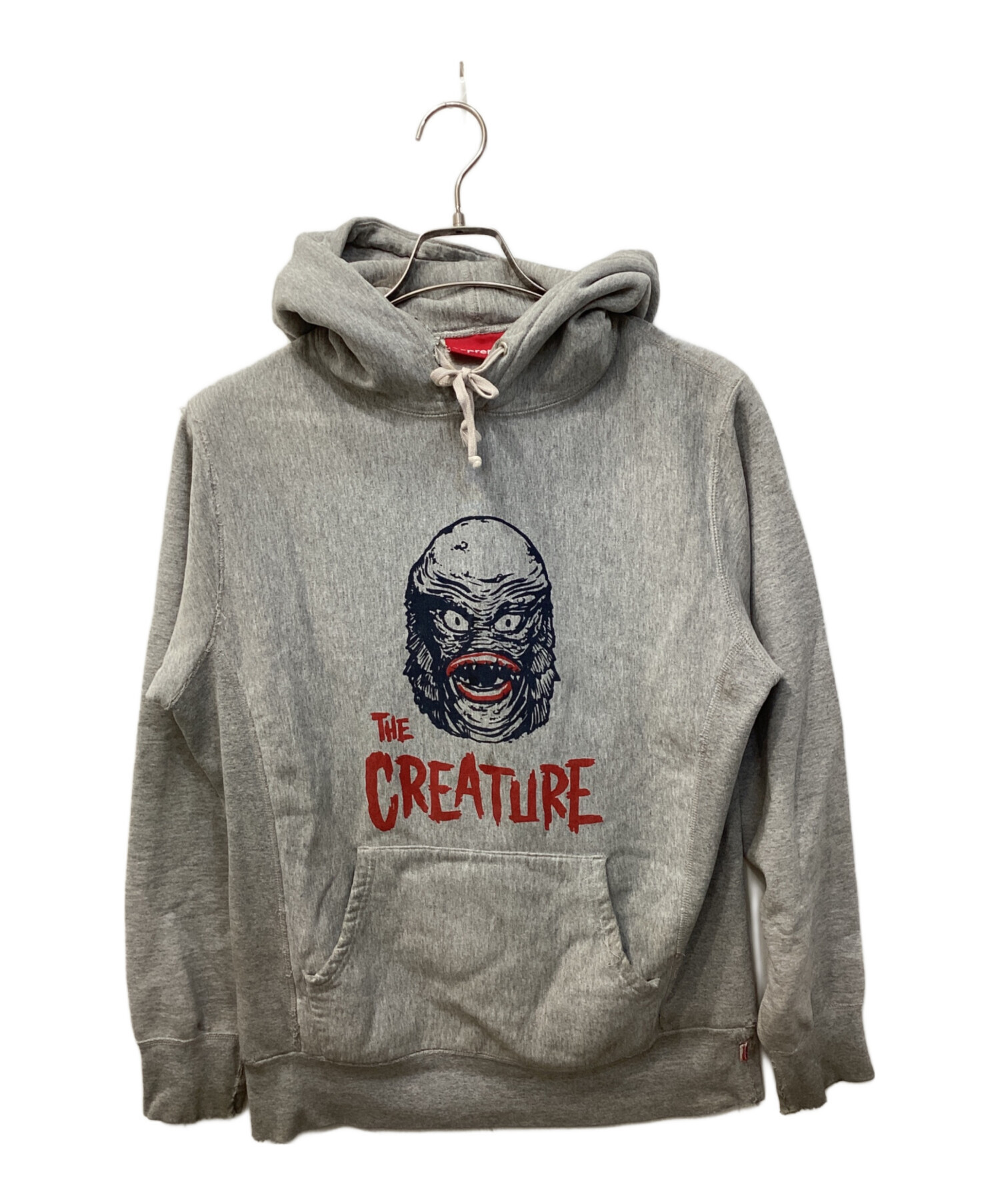 Supreme THE CREATURE フーディー グレー 中古・古着通販】Supreme (シュプリーム) Creature Pullover Hoodie