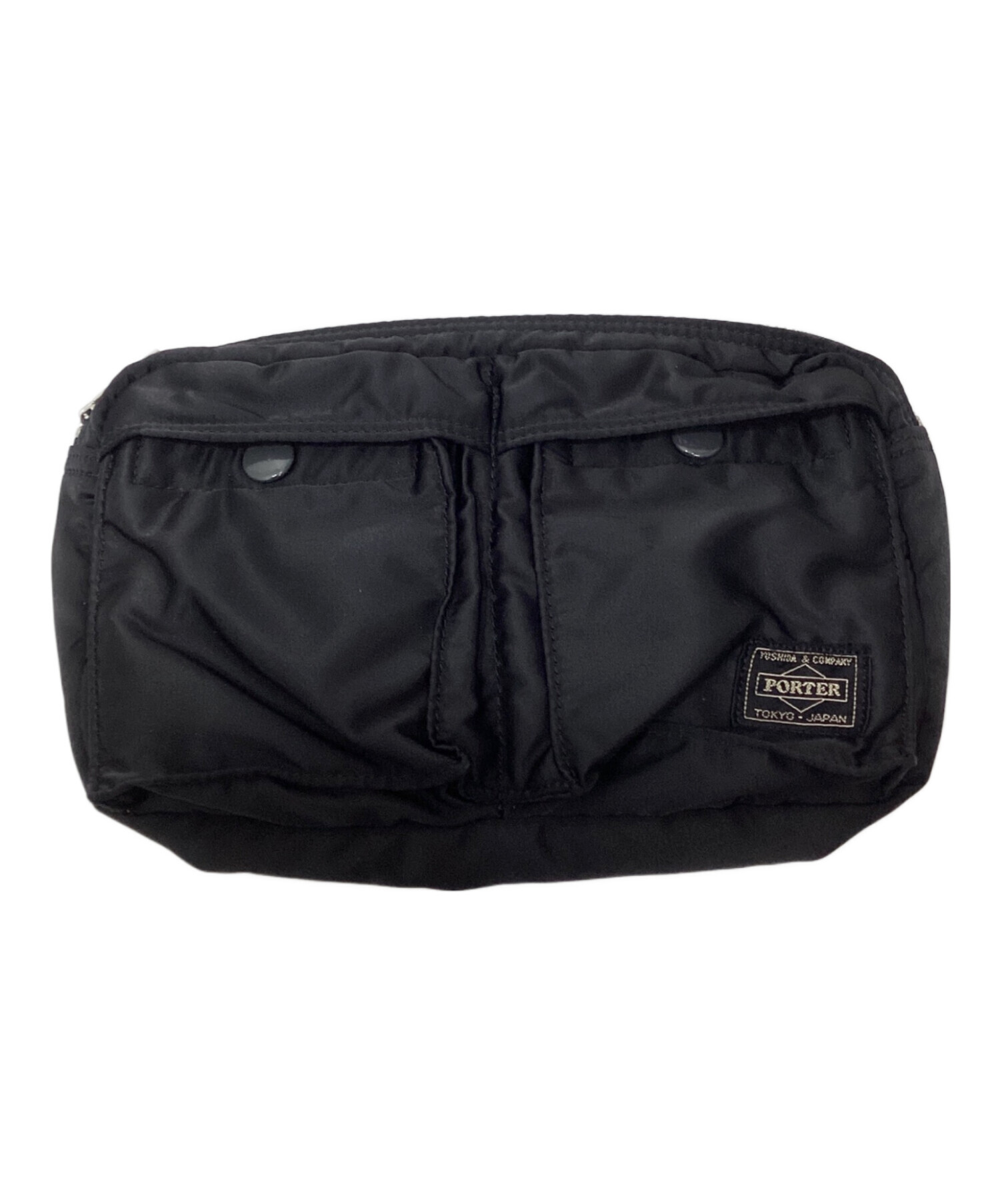 新品未使用 旧型 PORTER タンカー ウエストバッグ ヒップバッグ ブラック 中古・古着通販】PORTER (ポーター) WAIST BAG/タンカーウエストバッグ
