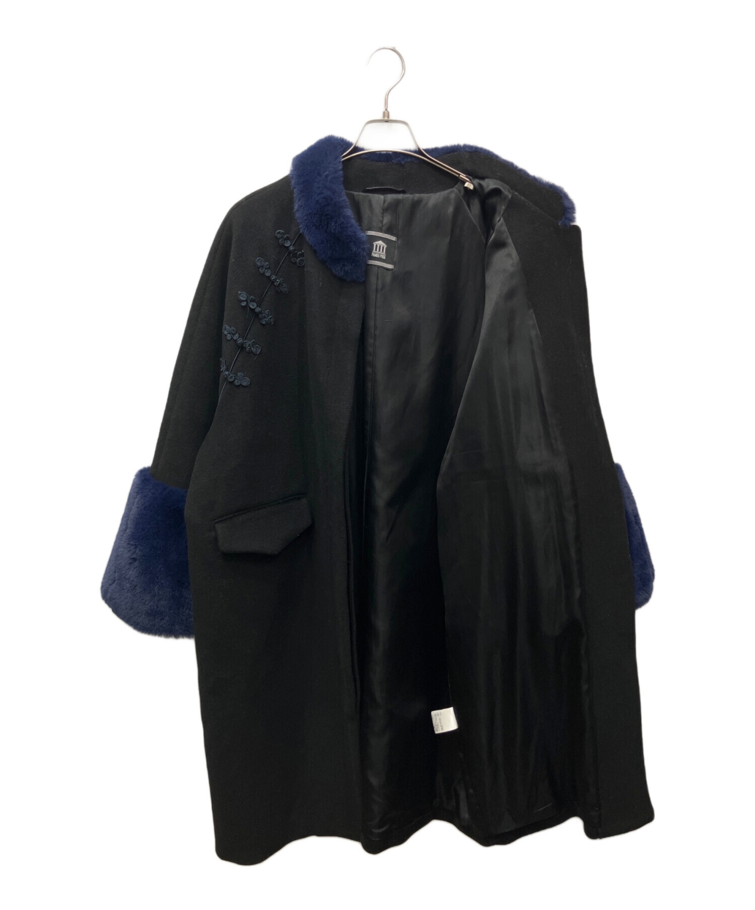2way Mix Mods Coat パメオポーズPameopose コート 中古・古着通販】PAMEO POSE (パメオポーズ) Mandarin Cocoon COAT