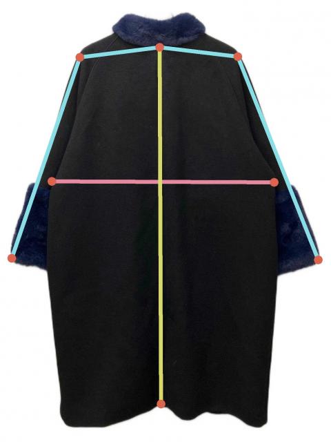中古・古着通販】PAMEO POSE (パメオポーズ) Mandarin Cocoon COAT