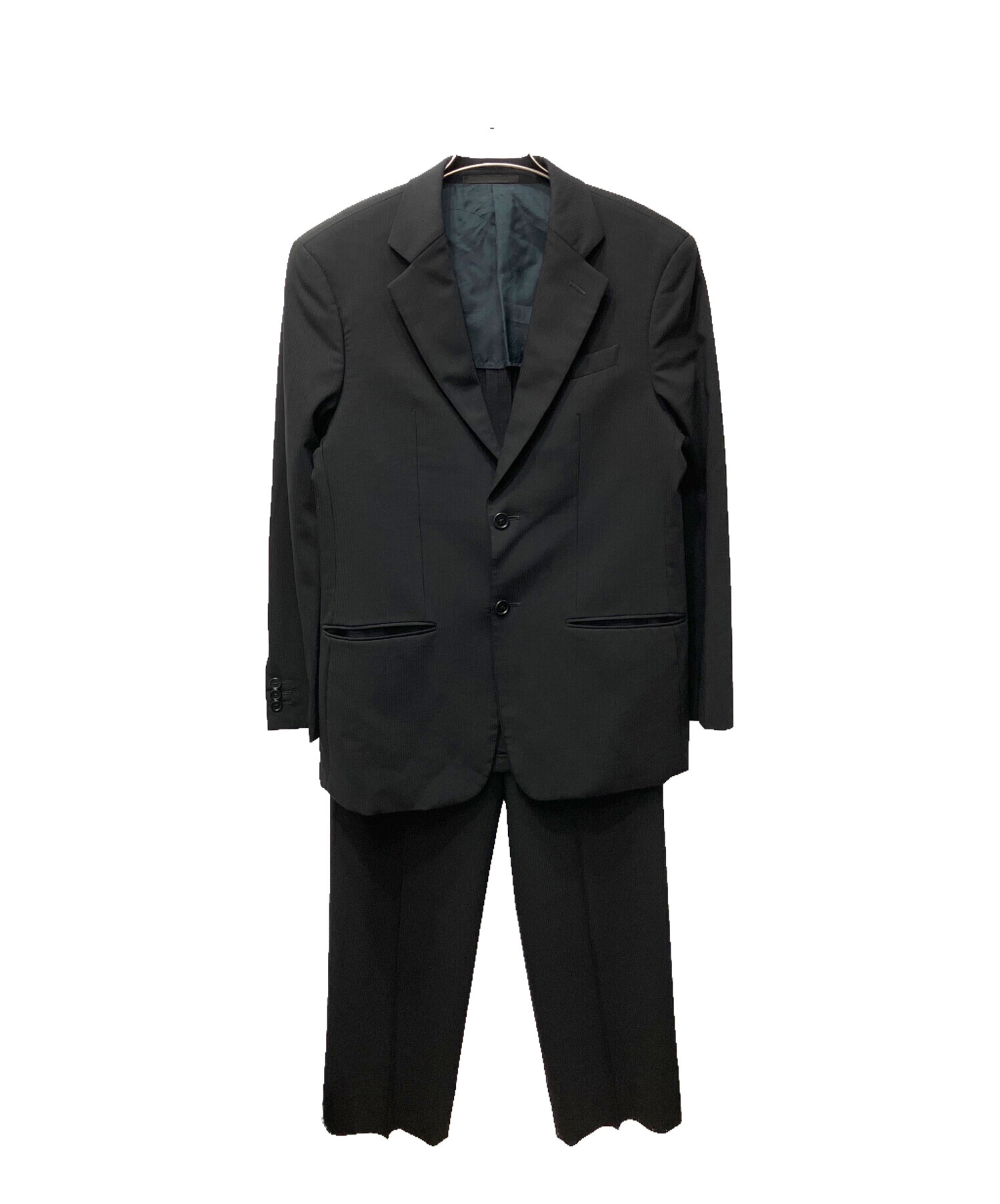 美品☆アルマーニコレツィオーニ☆スーツセットアップ☆3B☆ブラック☆46R☆M 中古・古着通販】ARMANI COLLEZIONI (アルマーニ コレツィオーニ