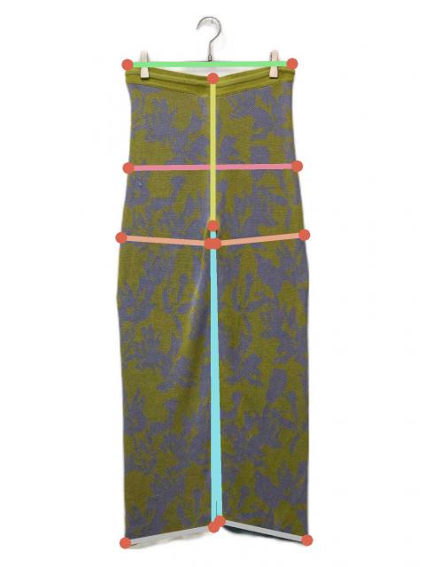 中古・古着通販】YANYAN (ヤンヤン) ニットパンツ グリーン サイズ:S