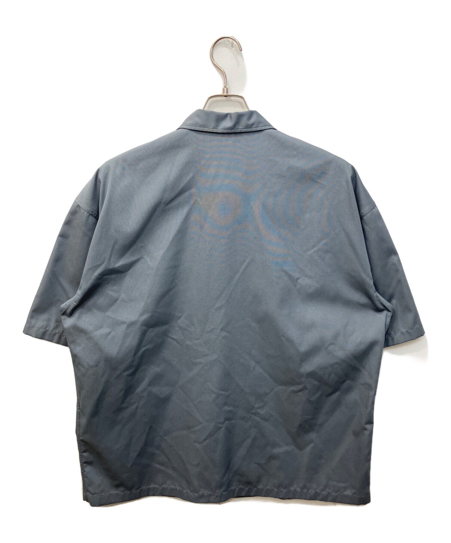 PRADA 2010年秋モデル　コットンストレッチシャツ　袖ラバータグ 中古・古着通販】PRADA (プラダ) Technical Cotton Short-Sleeve Shirt
