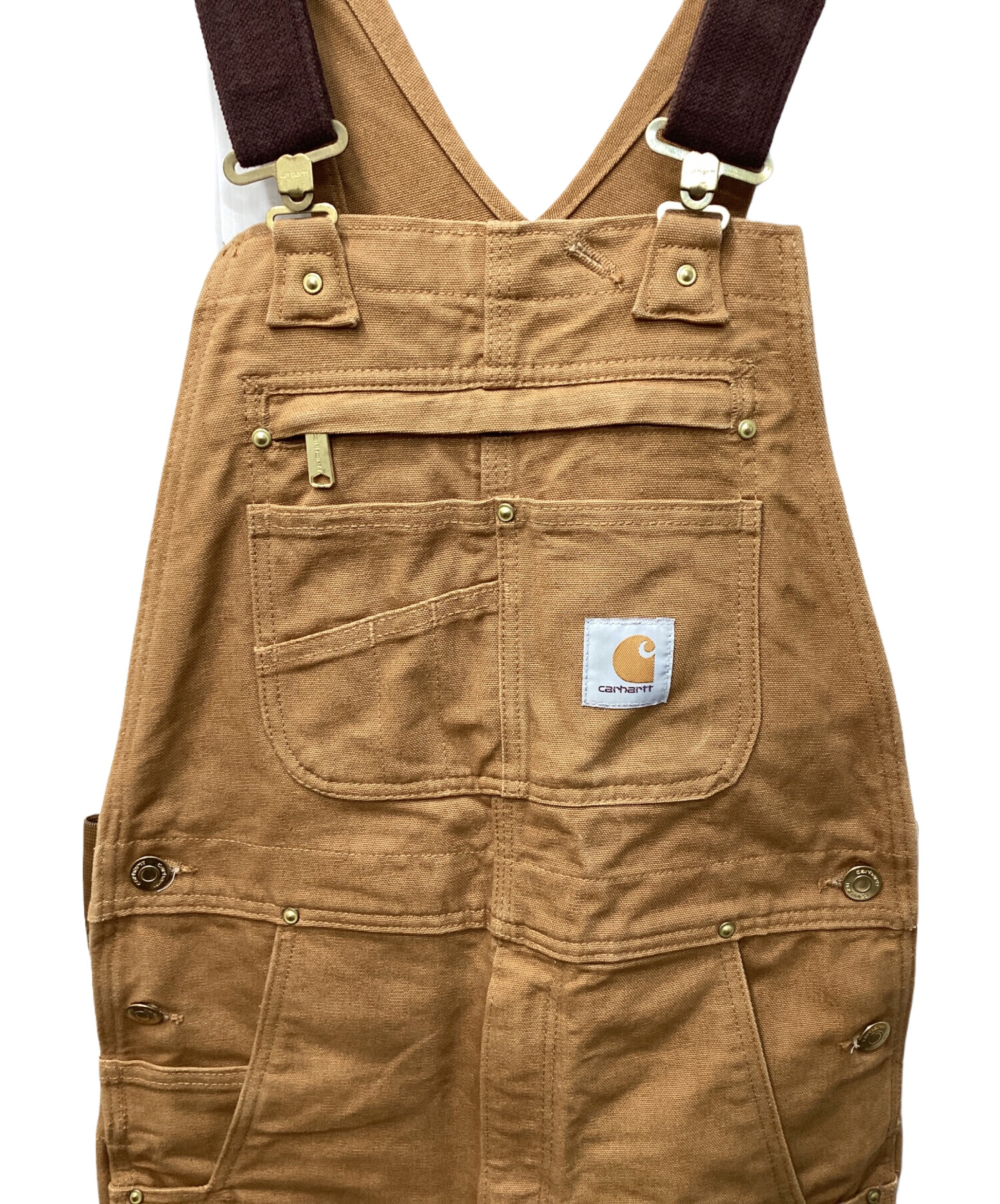 中古・古着通販】CarHartt (カーハート) ダブルニーオーバーオール