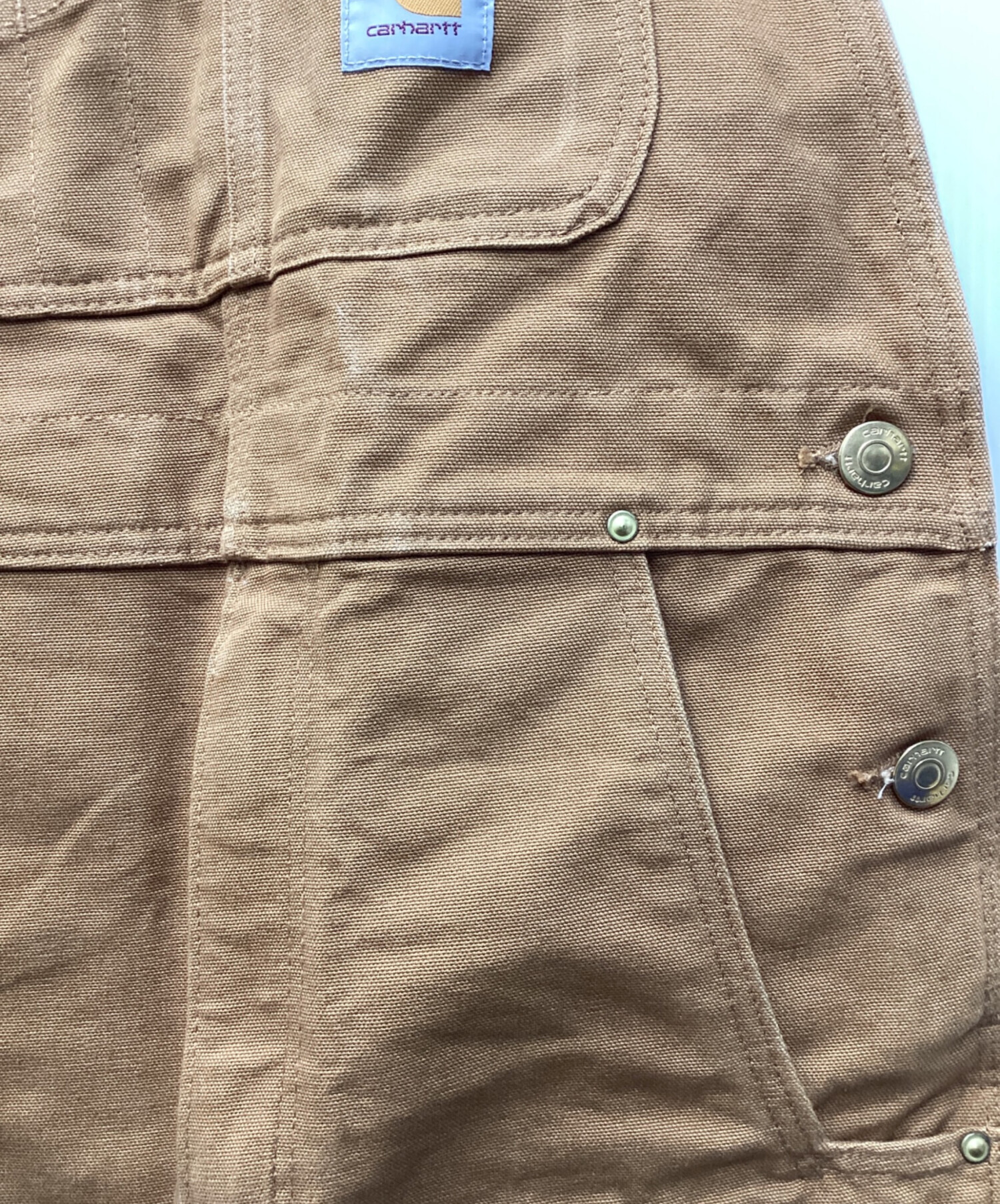 中古・古着通販】CarHartt (カーハート) ダブルニーオーバーオール