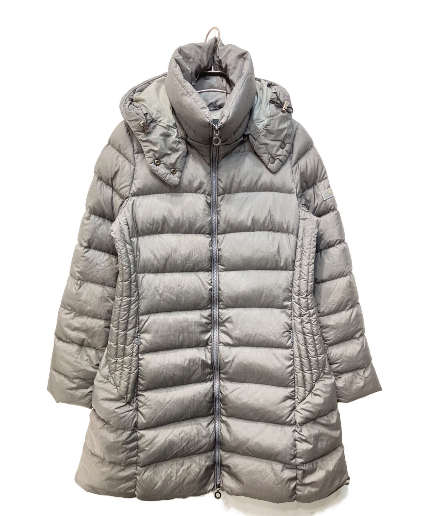 【欠品有】TATRAS ATELIERコート チャコールグレー　タトラスアトリエ 中古・古着通販】TATRAS (タトラス) POLITEAMA/ポリテアマ フード