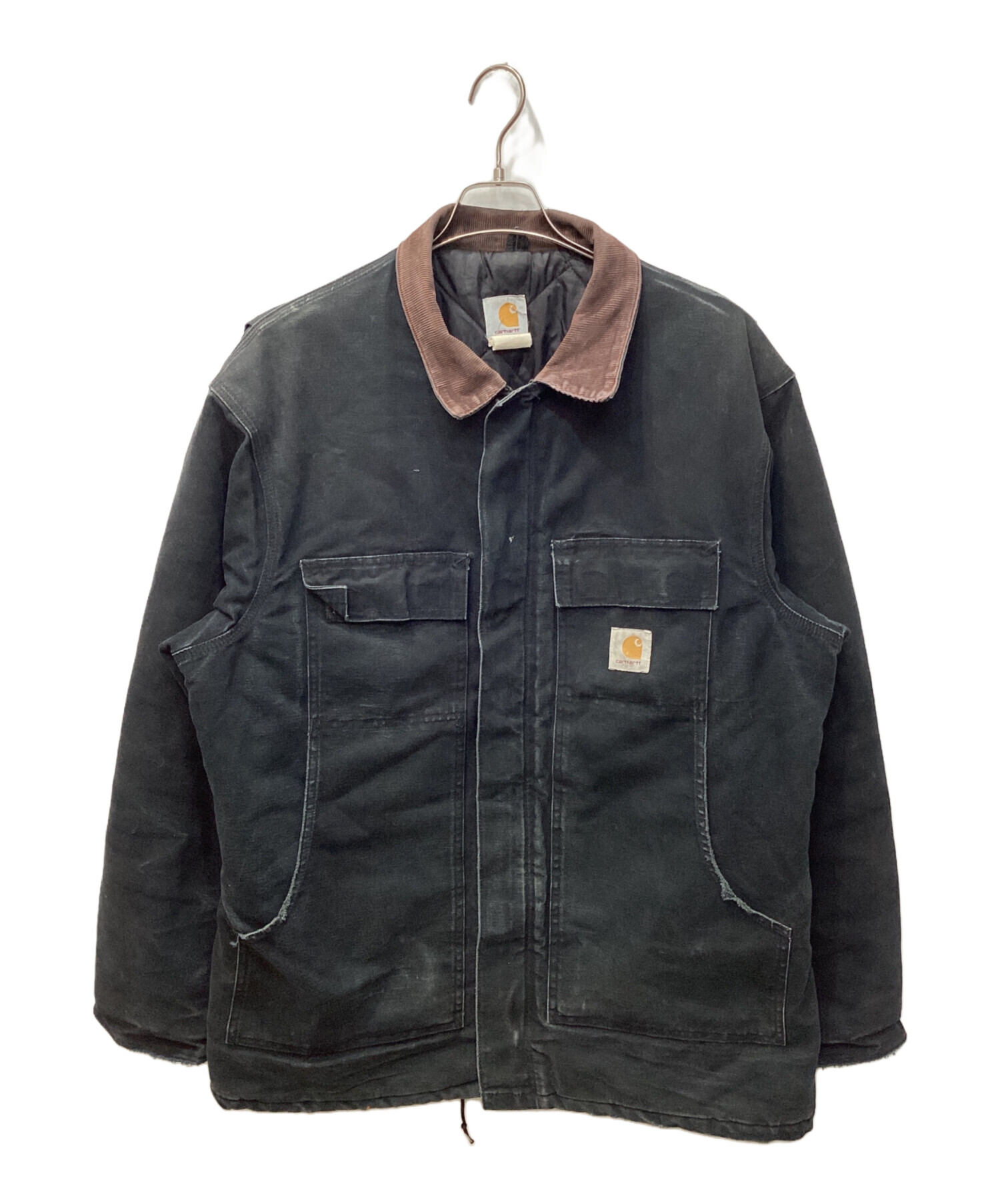 Carhartt トラディショナルブラックジャケット 中古・古着通販】CarHartt (カーハート) トラディショナルジャケット