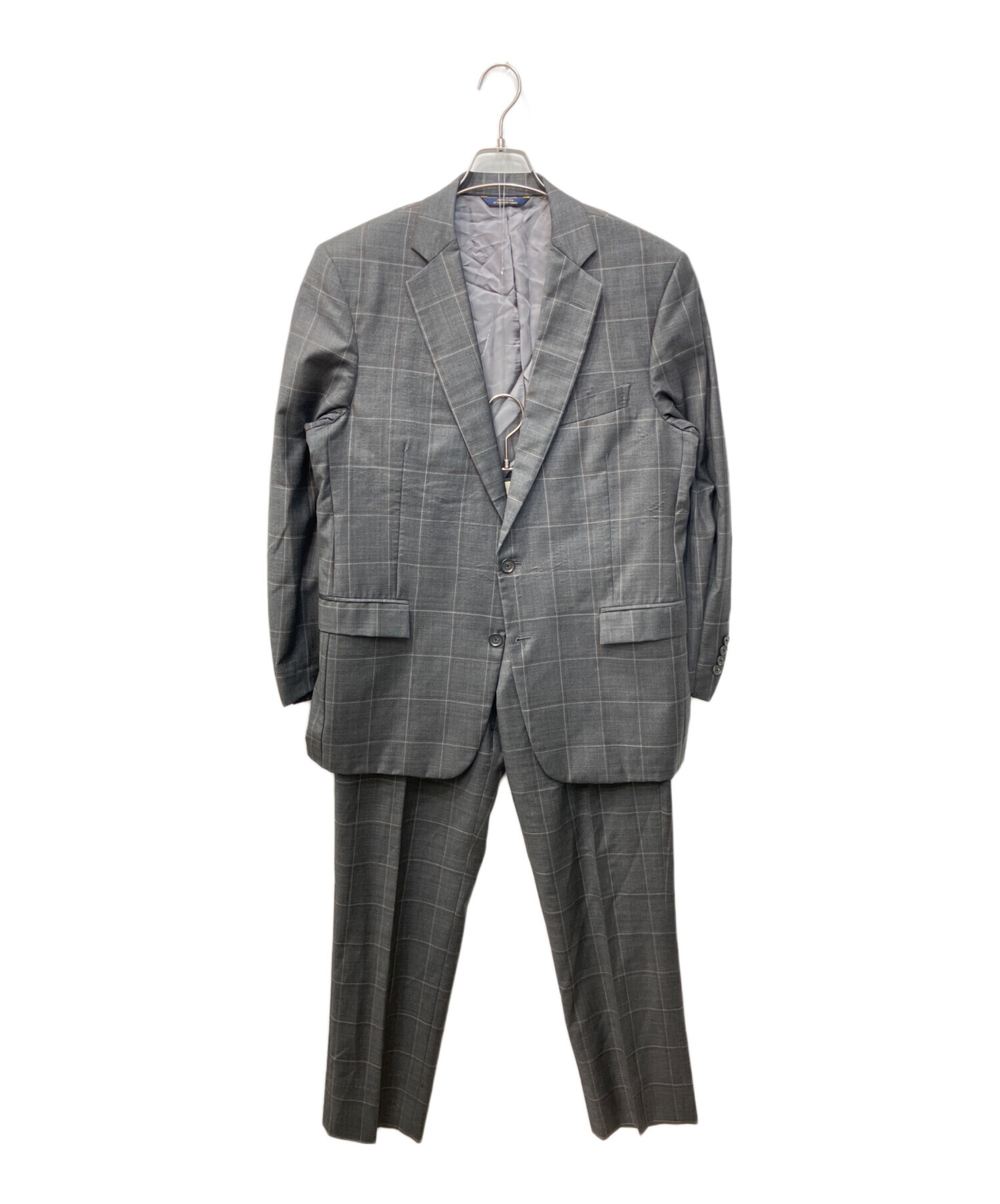 ST-112 Brooks Brothers スーツ　グレー　YA4 中古・古着通販】BROOKS BROTHERS (ブルックスブラザーズ) チェック柄