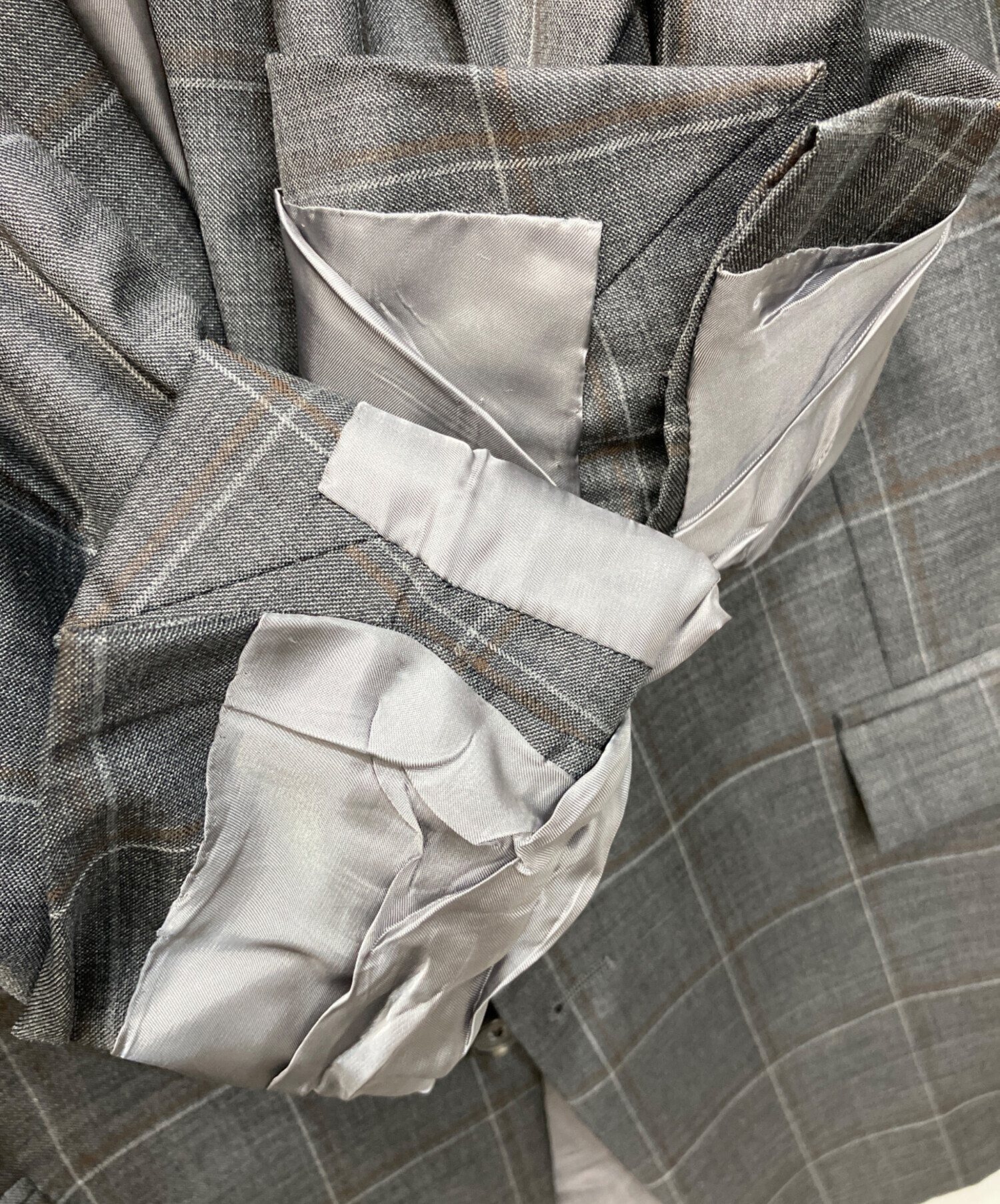 【Broocks Brothers】チェック　スーツ　セットアップ 中古・古着通販】BROOKS BROTHERS (ブルックスブラザーズ) チェック柄