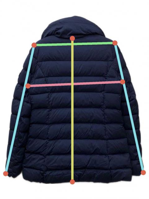 中古・古着通販】TATRAS (タトラス) ダウンジャケット ネイビー サイズ