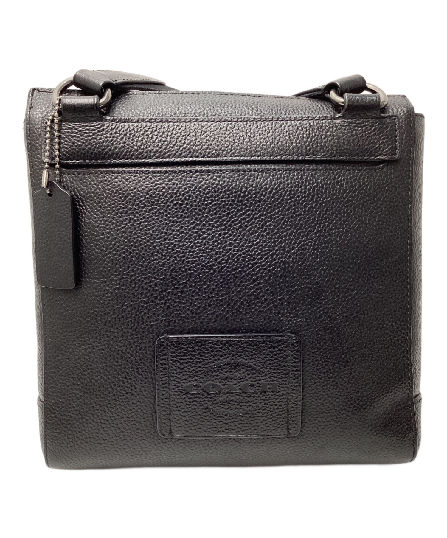 中古・古着通販】COACH (コーチ) ハドソンショルダーバッグ ブラック
