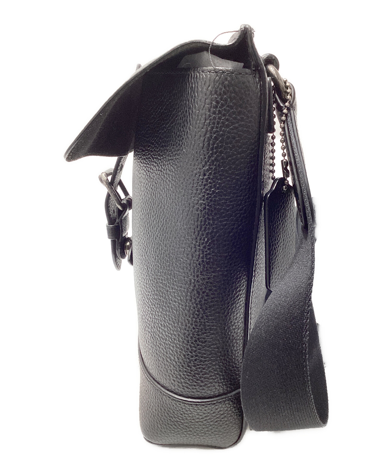 中古・古着通販】COACH (コーチ) ハドソンショルダーバッグ ブラック