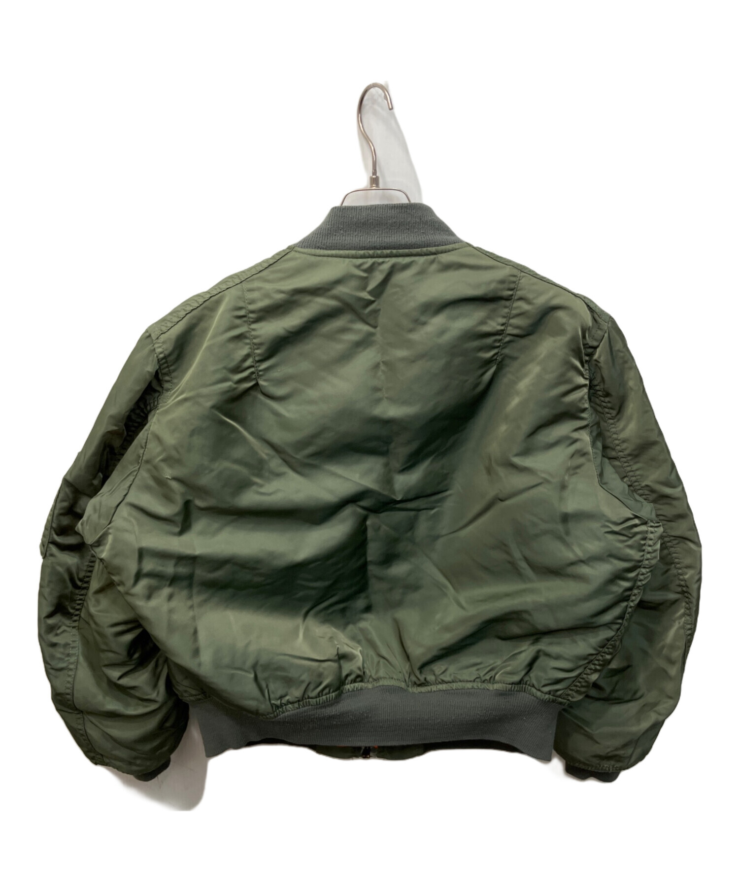 中古・古着通販】ALPHA (アルファ) 90's MA-1ジャケット カーキ サイズ