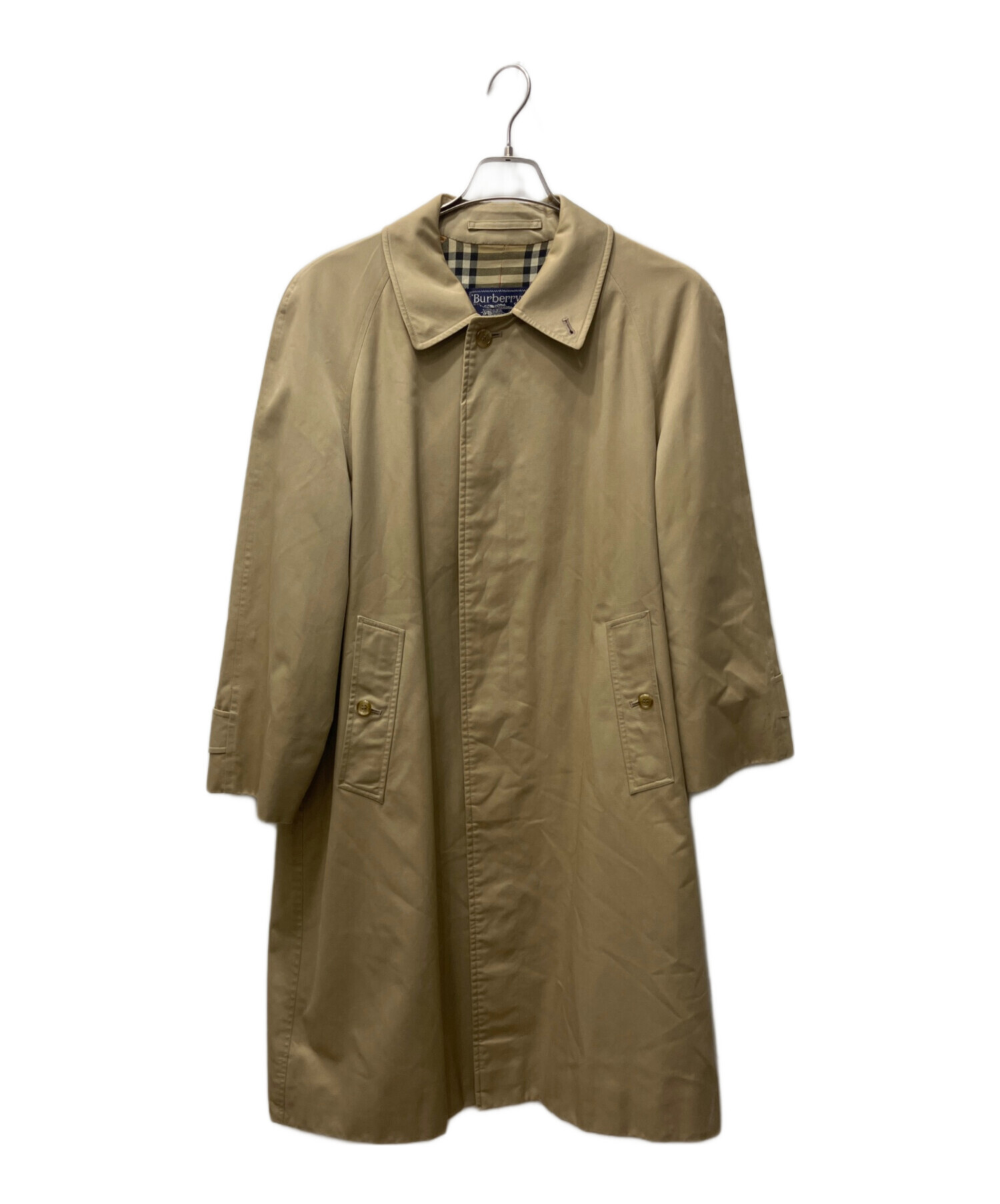 H5905-119バーバリーズ　ノバチェックライナー付ステンカラーコートY2K 中古・古着通販】Burberry's (バーバリーズ) 裏地ノバチェックステン