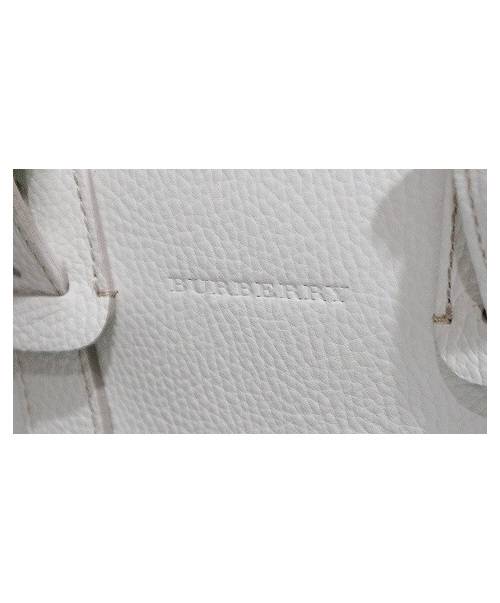 中古・古着通販】BURBERRY (バーバリー) レザーミニボストンバッグ