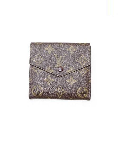 中古・古着通販LOUIS VUITTON (ルイヴィトン) Wホック財布 サイズ