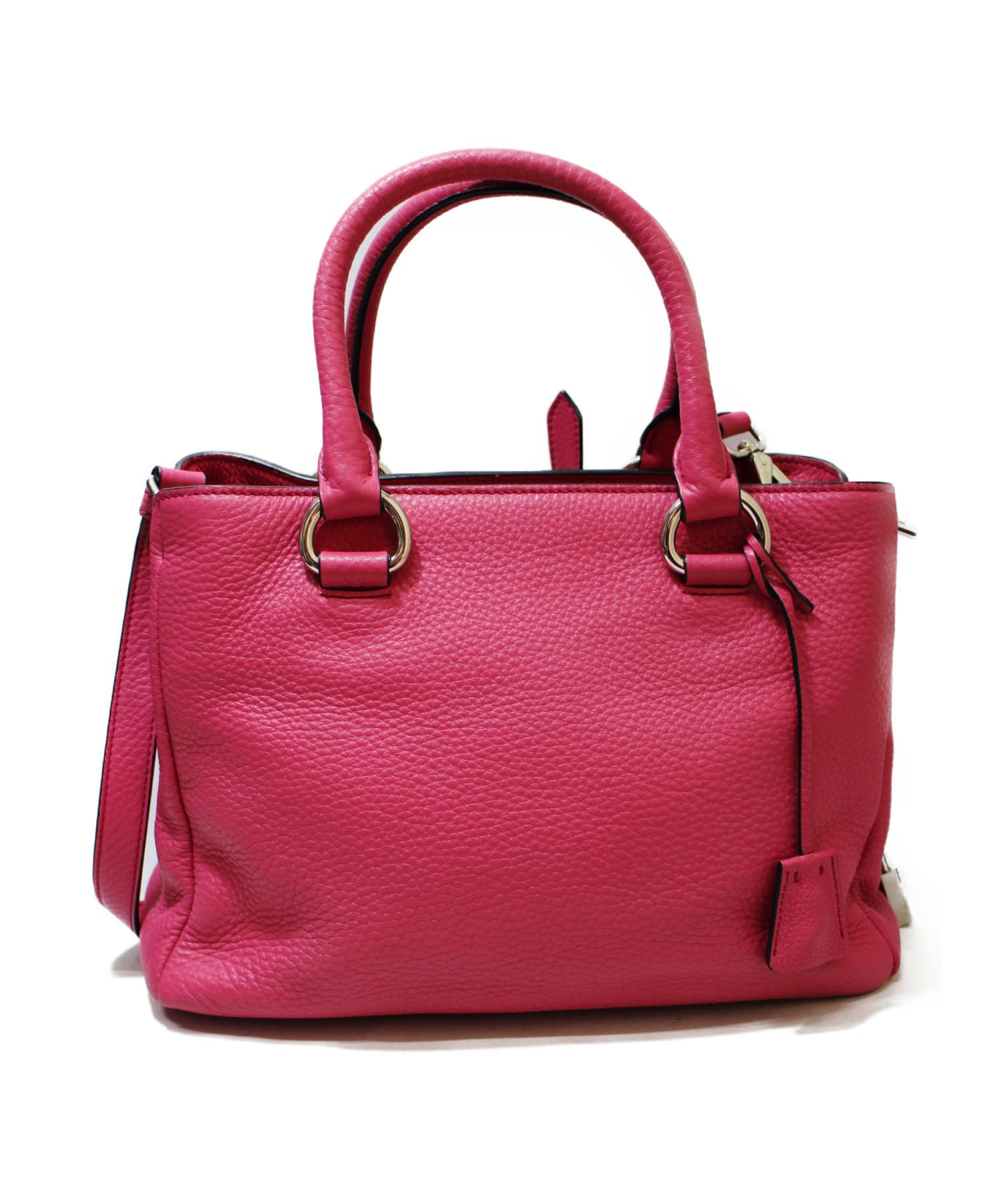 PRADA Vitello Daino Shoulder Bag2wayバッグ PRADA☆Vitello Dino ショルダー ハンドバッグ バニティバッグ (PRADA