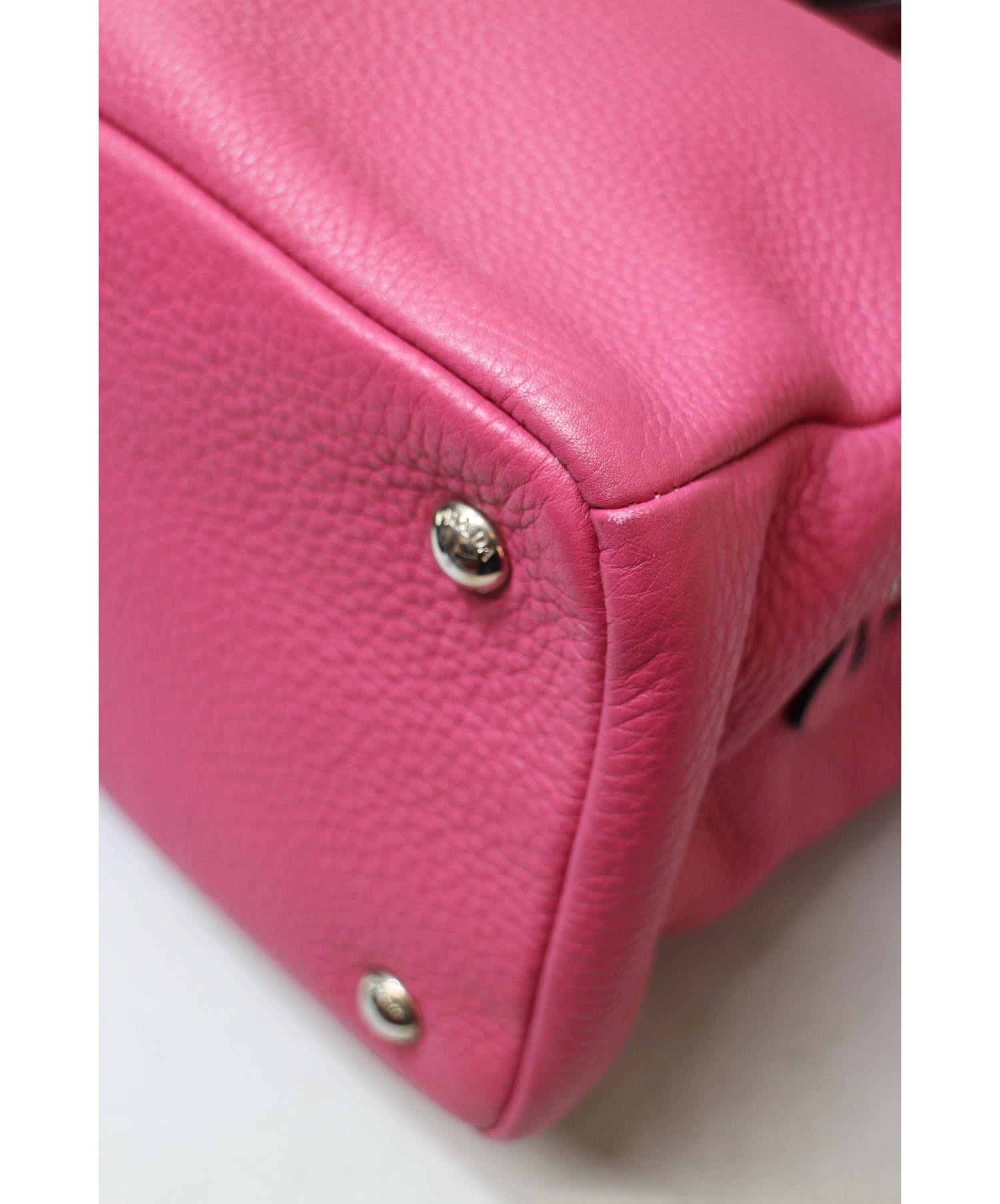 PRADA Vitello Daino Shoulder Bag2wayバッグ PRADA☆Vitello Dino ショルダー ハンドバッグ バニティバッグ (PRADA