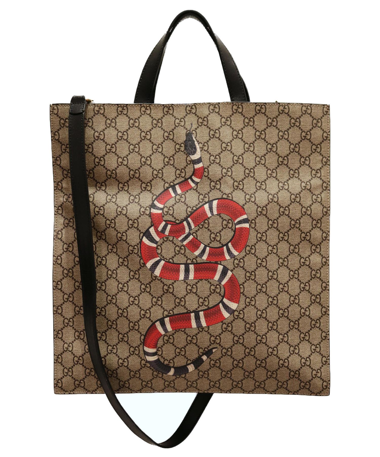 中古・古着通販】GUCCI (グッチ) スネークショルダーバッグ 中古・古着通販】GUCCI (グッチ) スネークショルダーバッグ