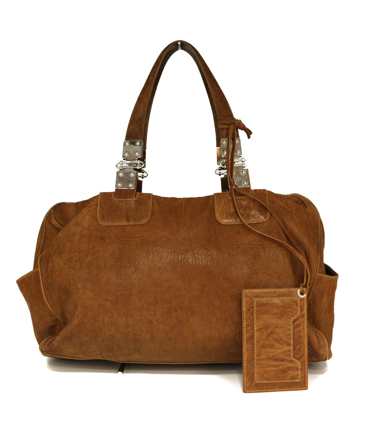 中古・古着通販】BALENCIAGA (バレンシアガ) レザートートバッグ 