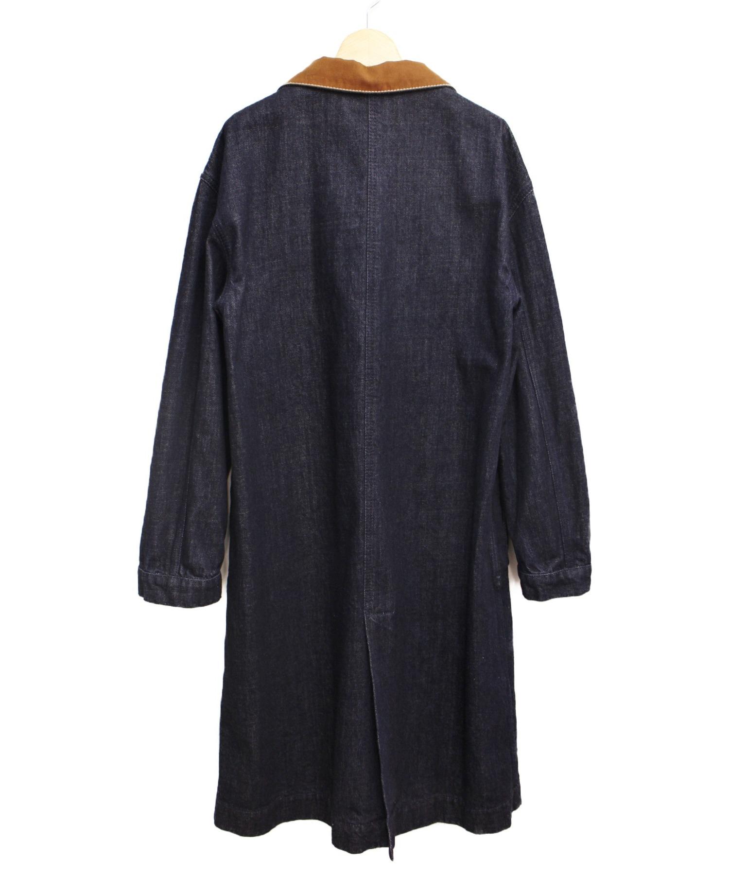 中古・古着通販】MARNI (マルニ) デニムコート ネイビー サイズ:38