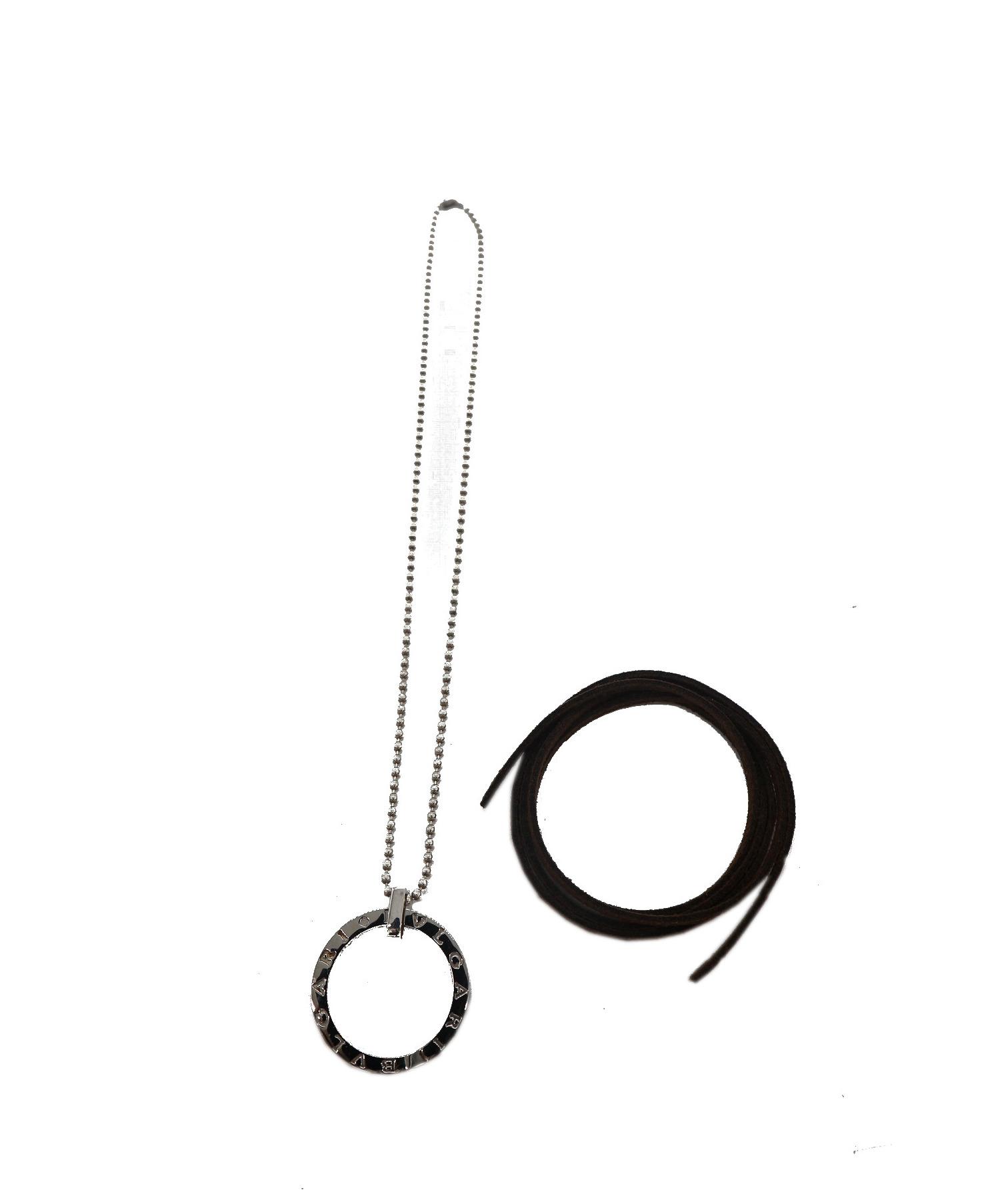 中古・古着通販】BVLGARI (ブルガリ) キーリングネックレス シルバー
