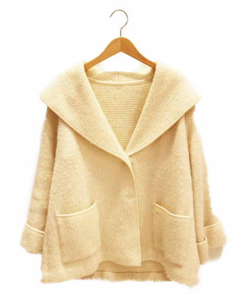 中古・古着通販】FOXEY (フォクシー) ワッフルノワールニットコート