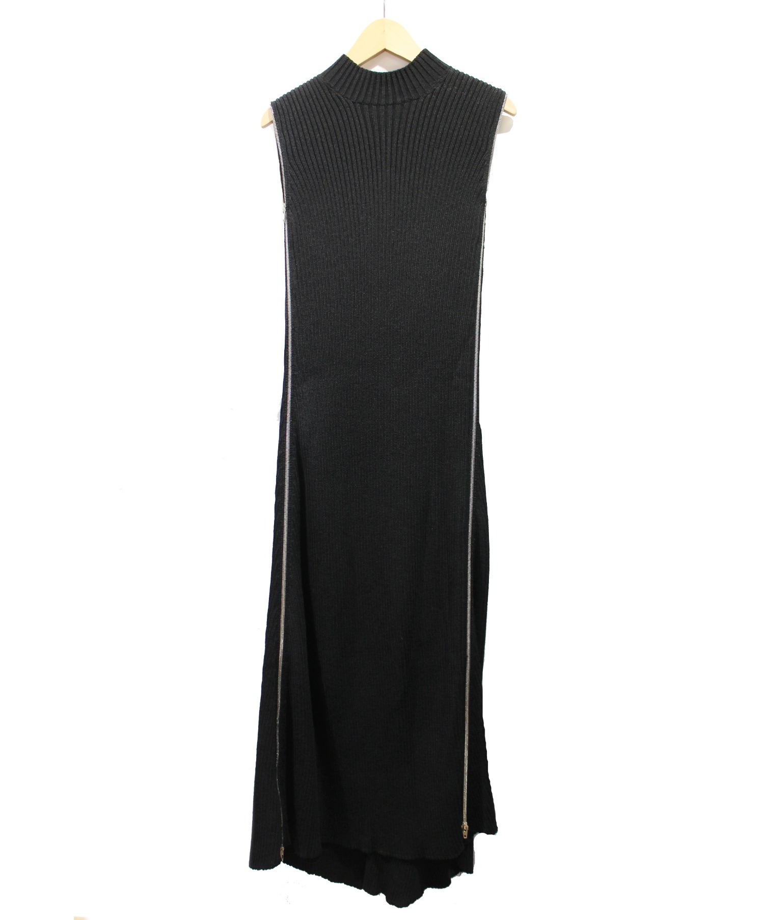 中古・古着通販】CELINE (セリーヌ) ジップニットワンピース