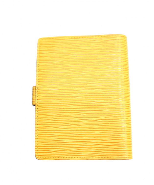 中古・古着通販】LOUIS VUITTON (ルイヴィトン) 手帳カバー イエロー 