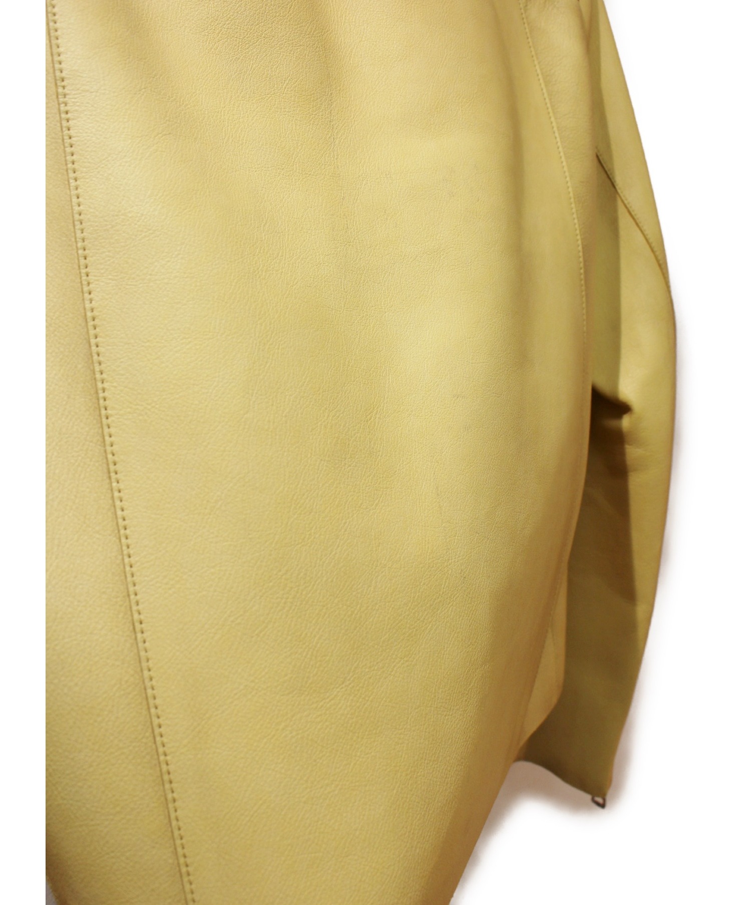 中古・古着通販】GUCCI (グッチ) シングルライダースジャケット