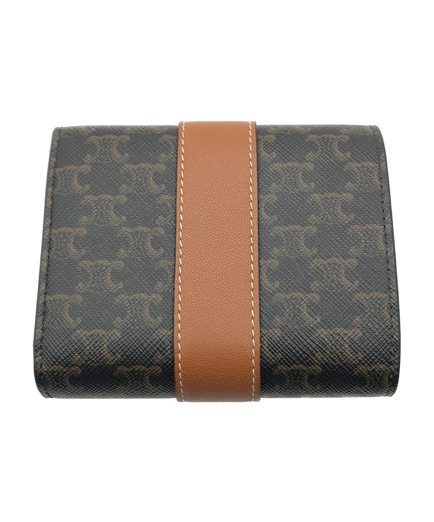 中古・古着通販】CELINE (セリーヌ) スモールトリフォールドウォレット