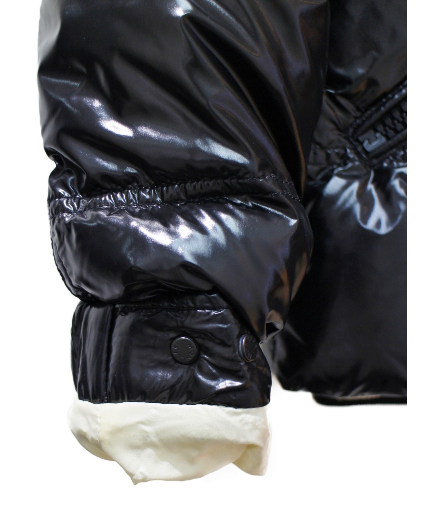 モンクレール QUINCY 中古・古着通販】MONCLER (モンクレール) QUINCY ブラック サイズ:00